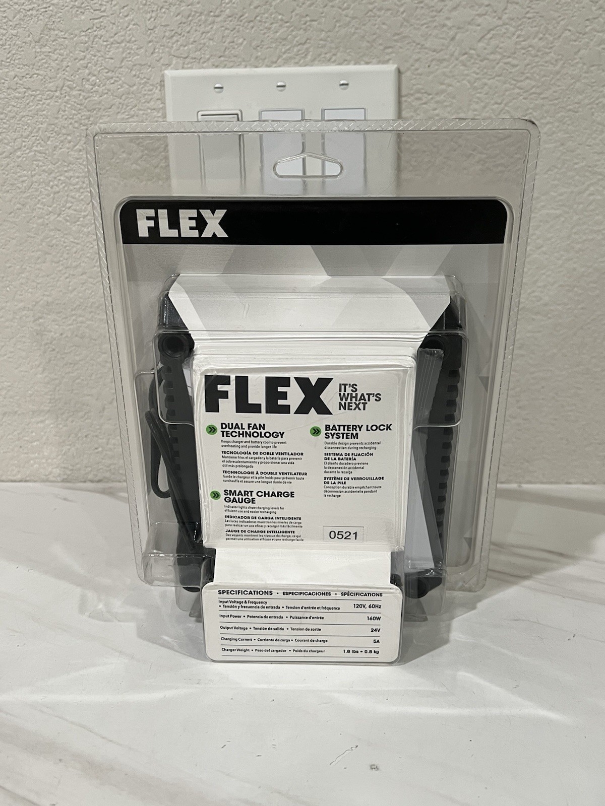 FLEX 24V Lithium-Ion 160W Battery Fast Charger – FX0411-Z