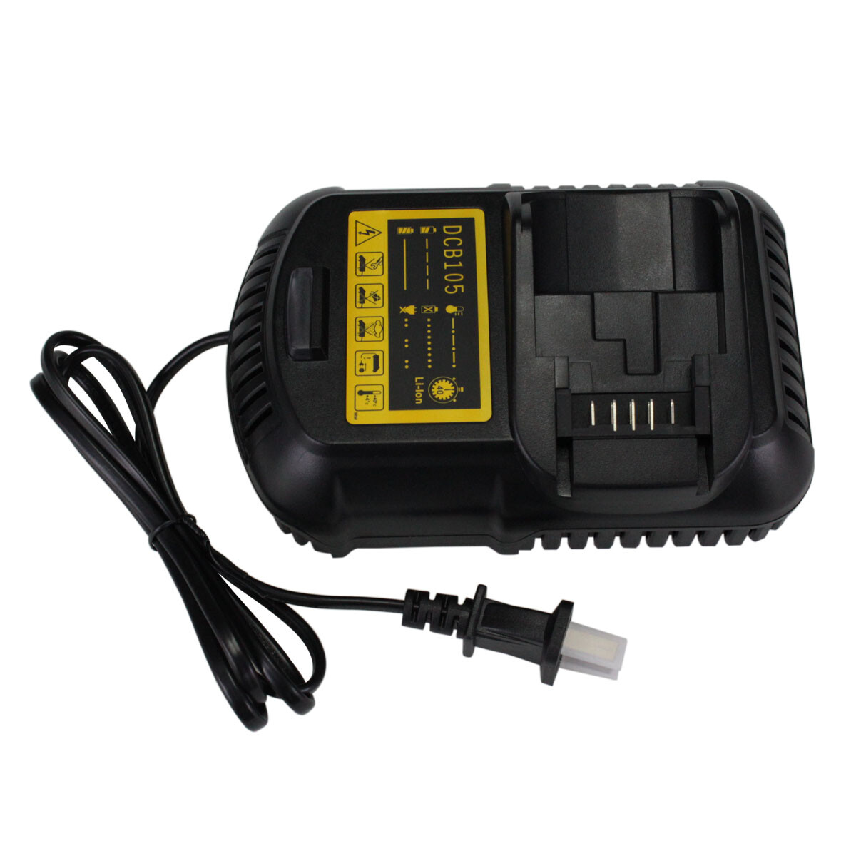 DCB105 Lithium Battery Charger replacement for DeWalt 12-20V Max DCB206 DCB200