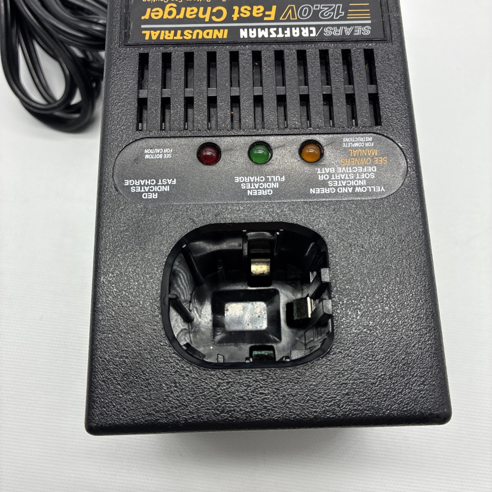 Sears Craftsman Battery Charger | 974412-001 | Industrial 12V Fast Charger