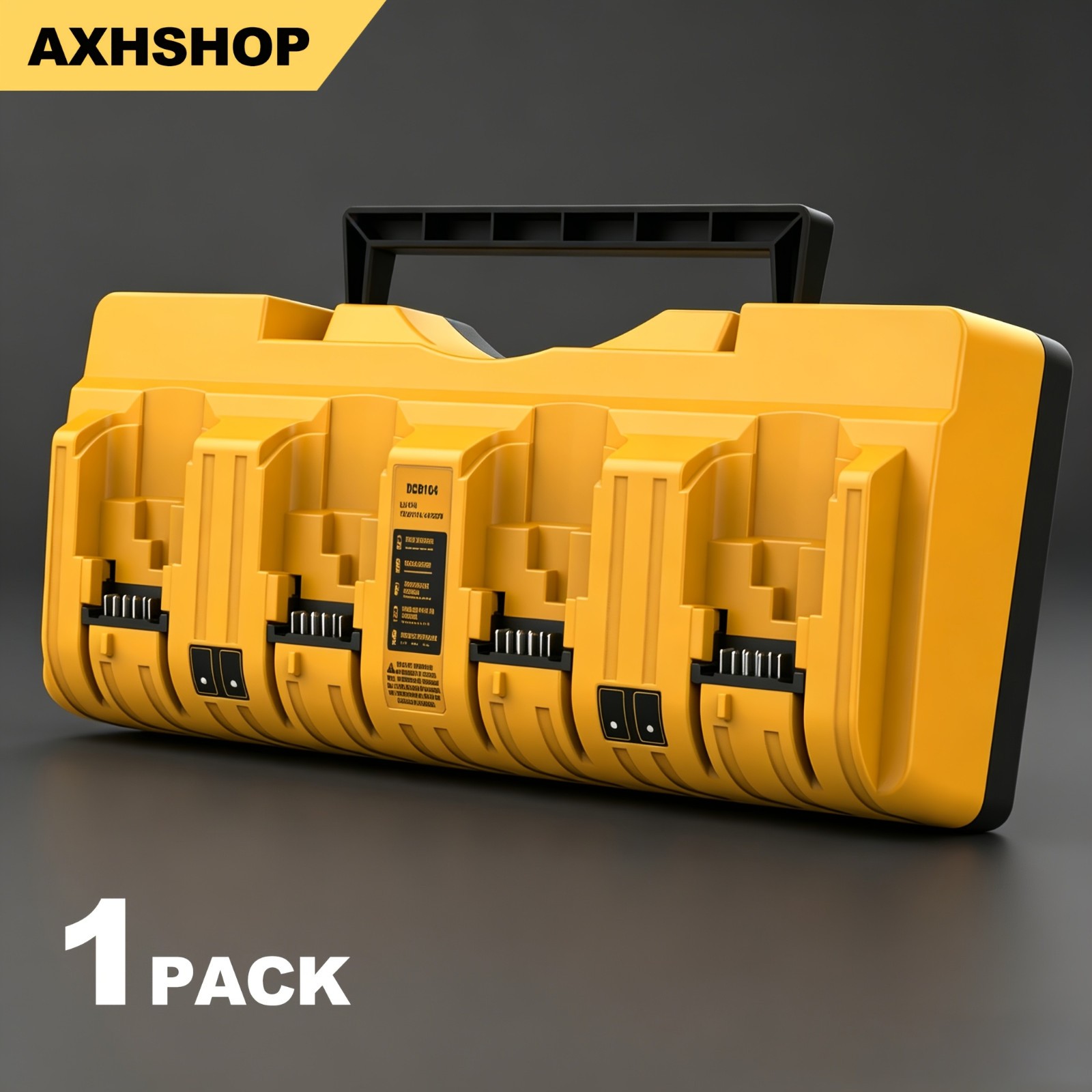 DCB104 Charger for Dewalt 20V Max Battery 4-Port Fast Charging Station
