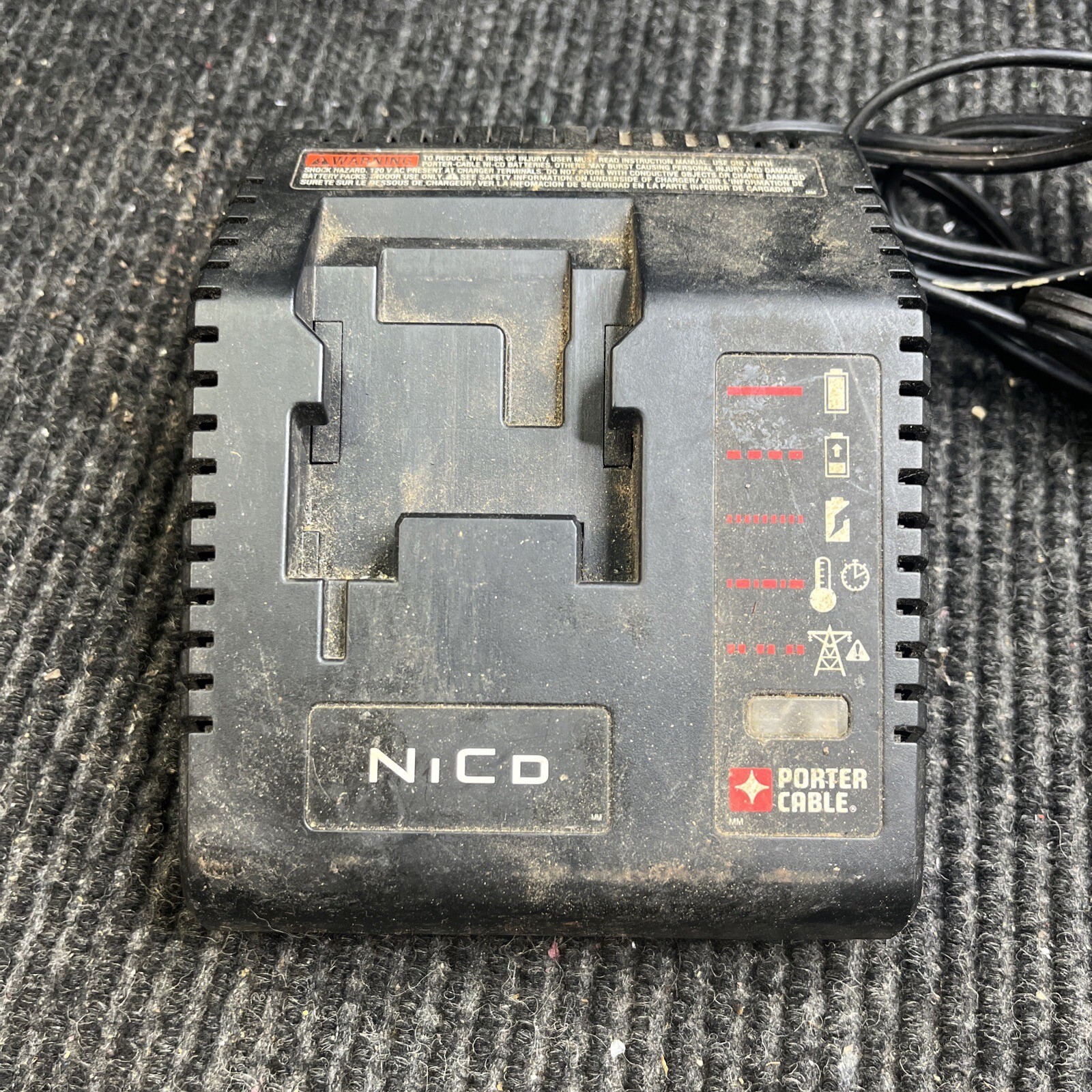 🔥🔥🔥Genuine Porter Cable PCMVC Type 2 NiCd Battery Charger 9.6V – 18V OEM
