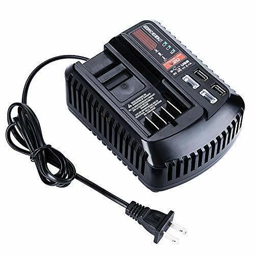 Fast Battery Charger for Craftsman V20 Lithium Battery CMCB202 CMCB204 CMCB201