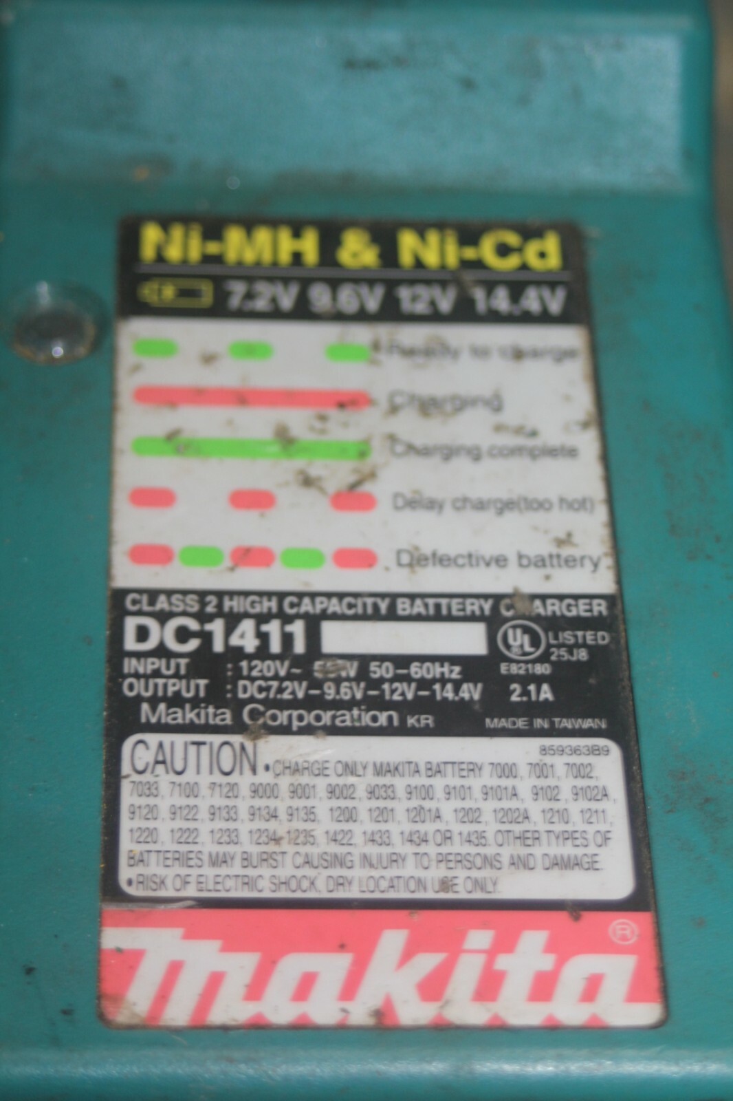 Makita Charger DC1411