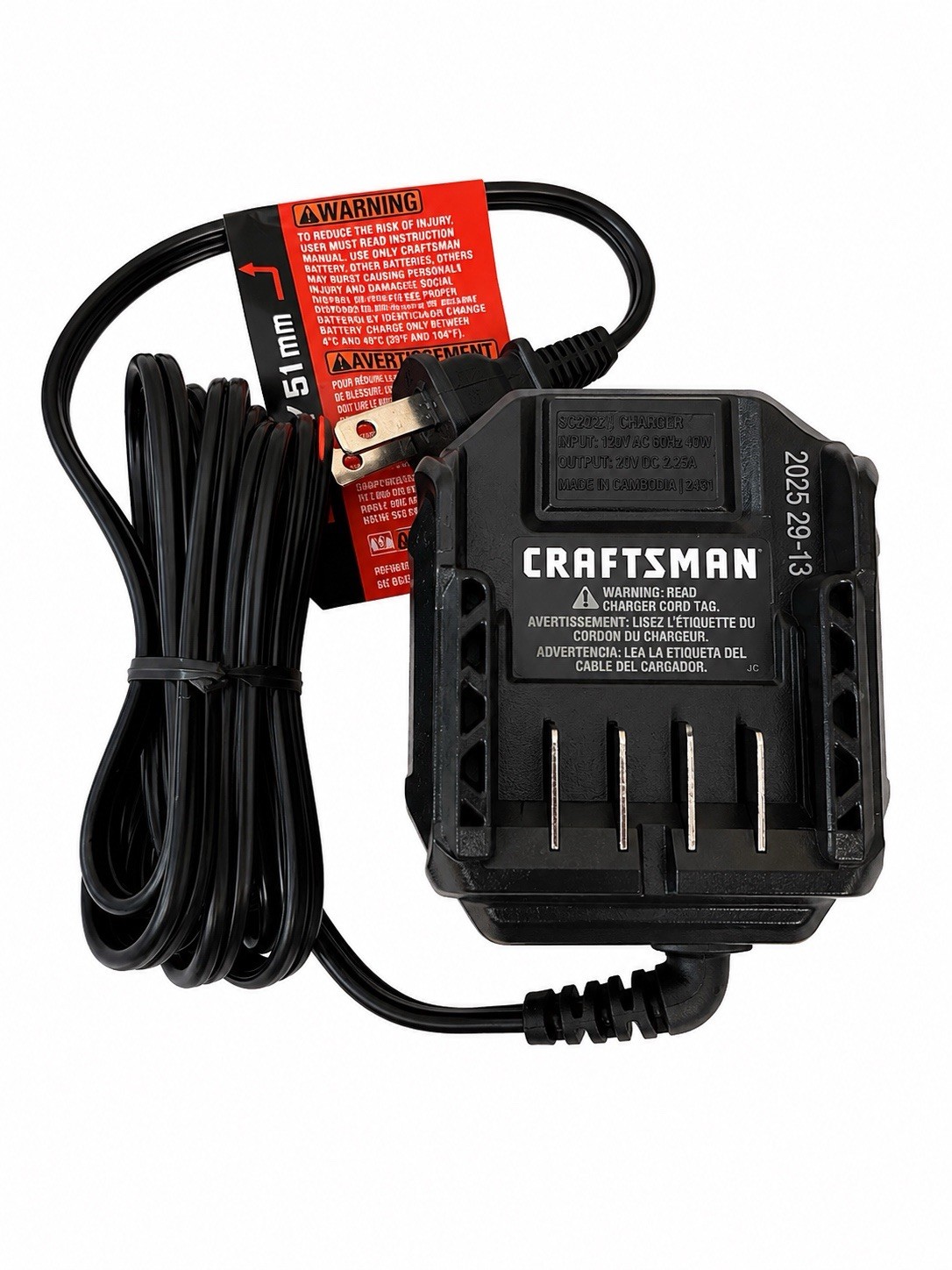Genuine Craftsman CMCB101 20V Max Lithium-Ion Charger NEW