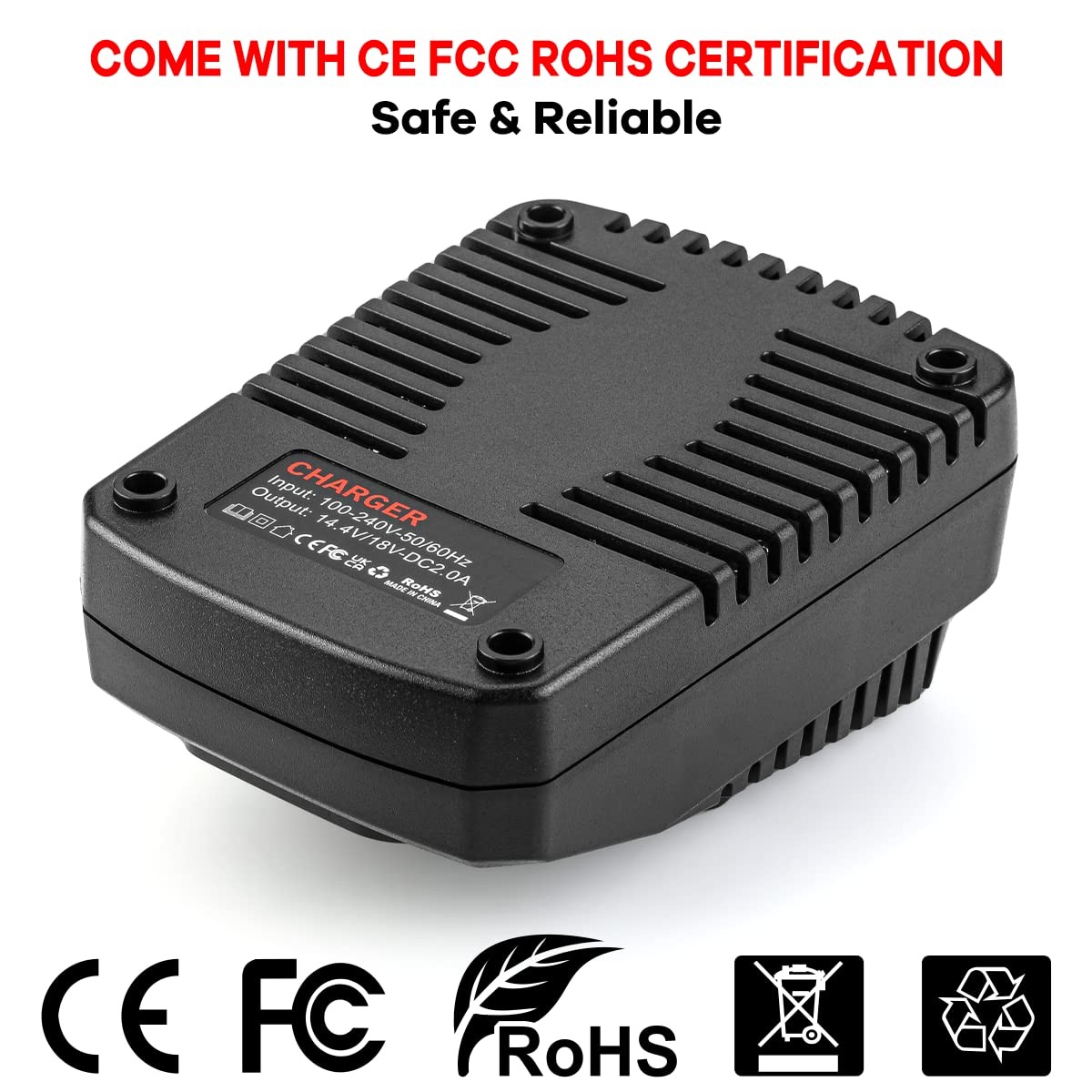Dongpucun Quick Battery Charger For Bosch Bc660 14.4V-18V Lithium Battery