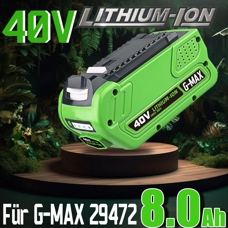 2Pack For Greenworks 40V G-MAX Lithium 8.0AH Battery 29462 29252 29472 29482