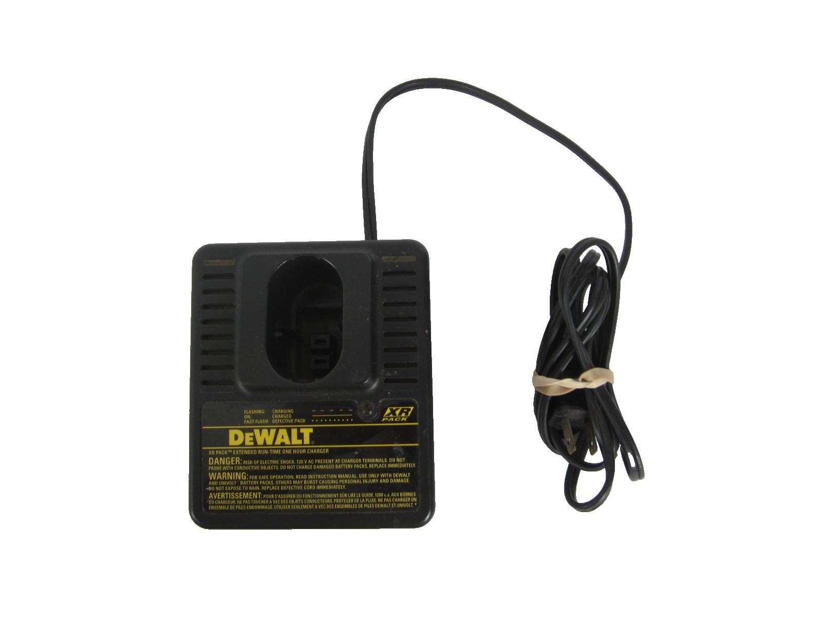 DeWalt Battery Charger DW9106 NiCad XR One Hour Extended Run Time 7.2V-14.4V