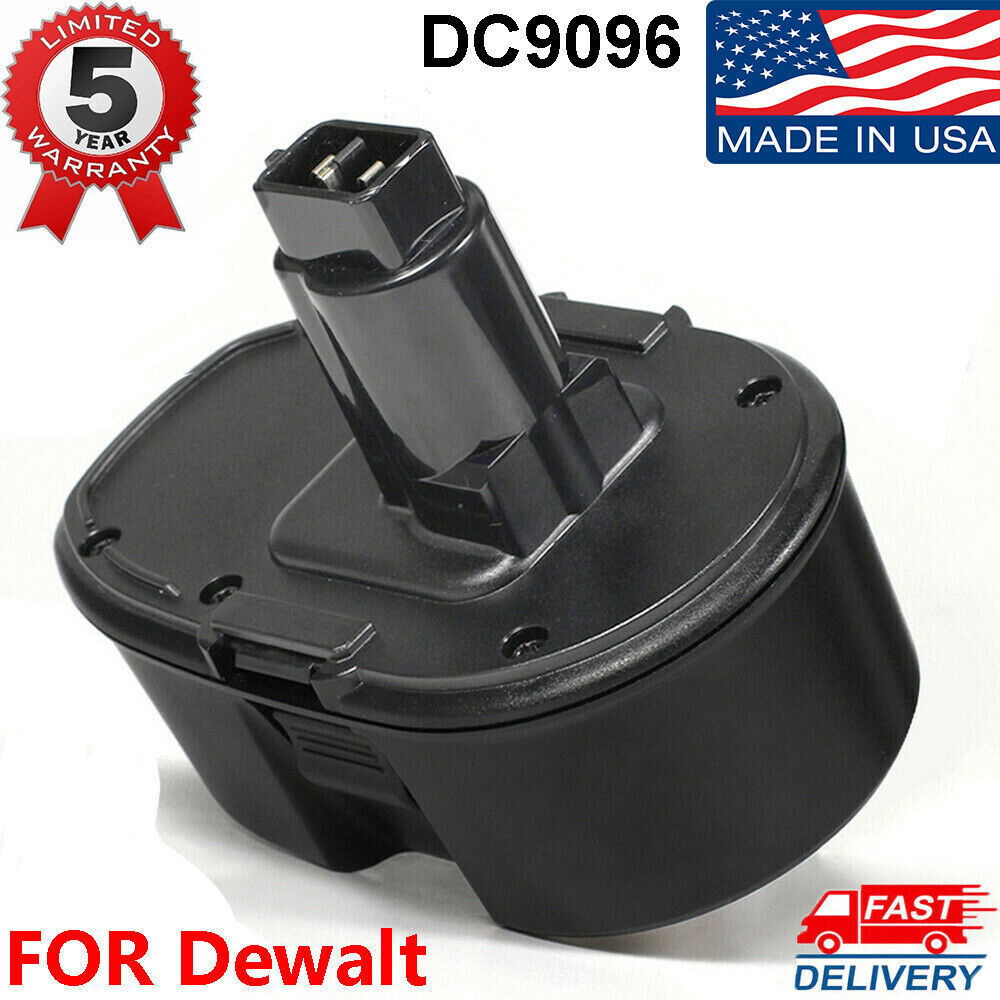 For Dewalt Battery 18 Volt 6.0Ah 5.5Ah DC9096-2 DC9098 DC9099 DW9096 / Charger