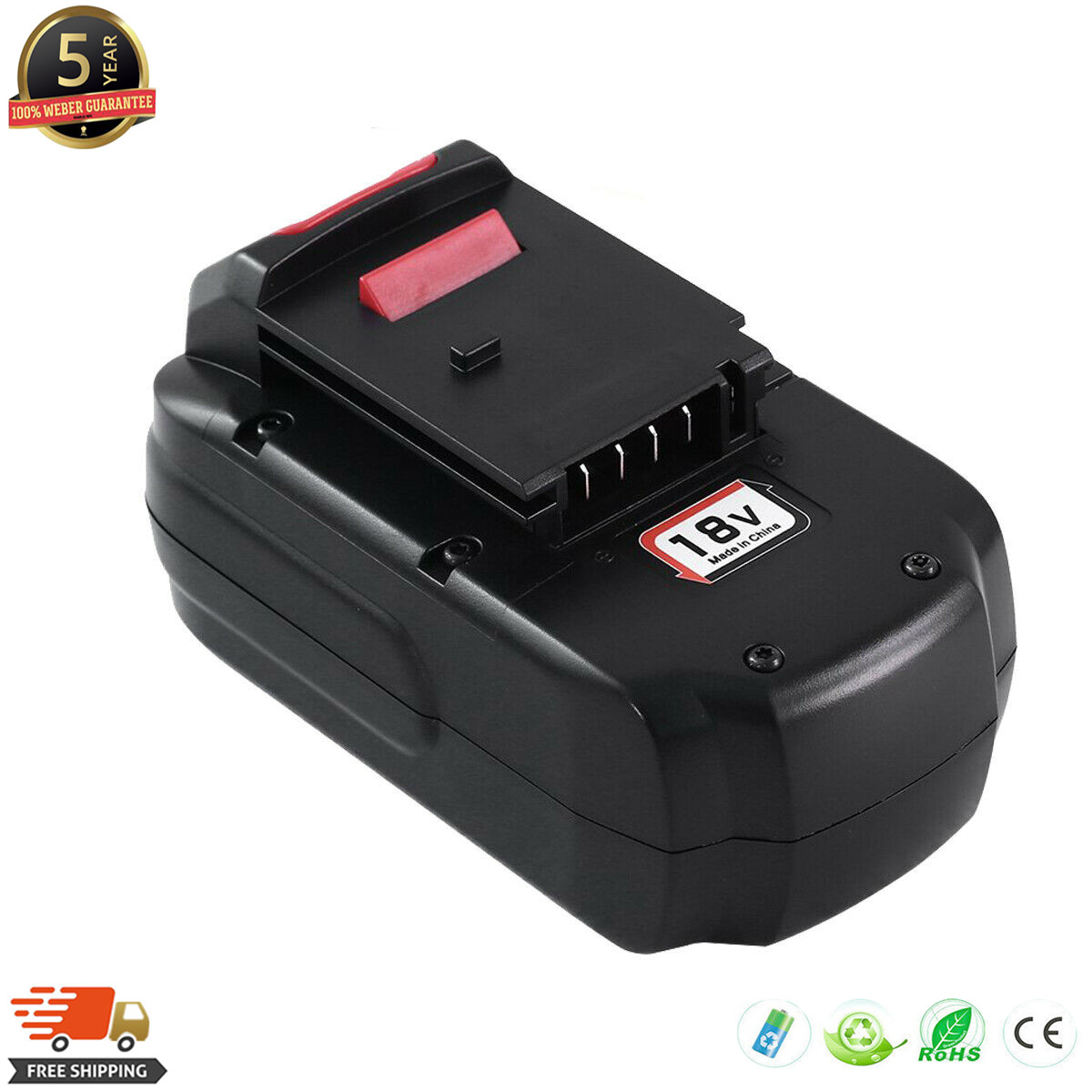 For Porter Cable 18V NiMH Battery / Charger PC18B PC18CS PCMVC PCXMVC PCC489N