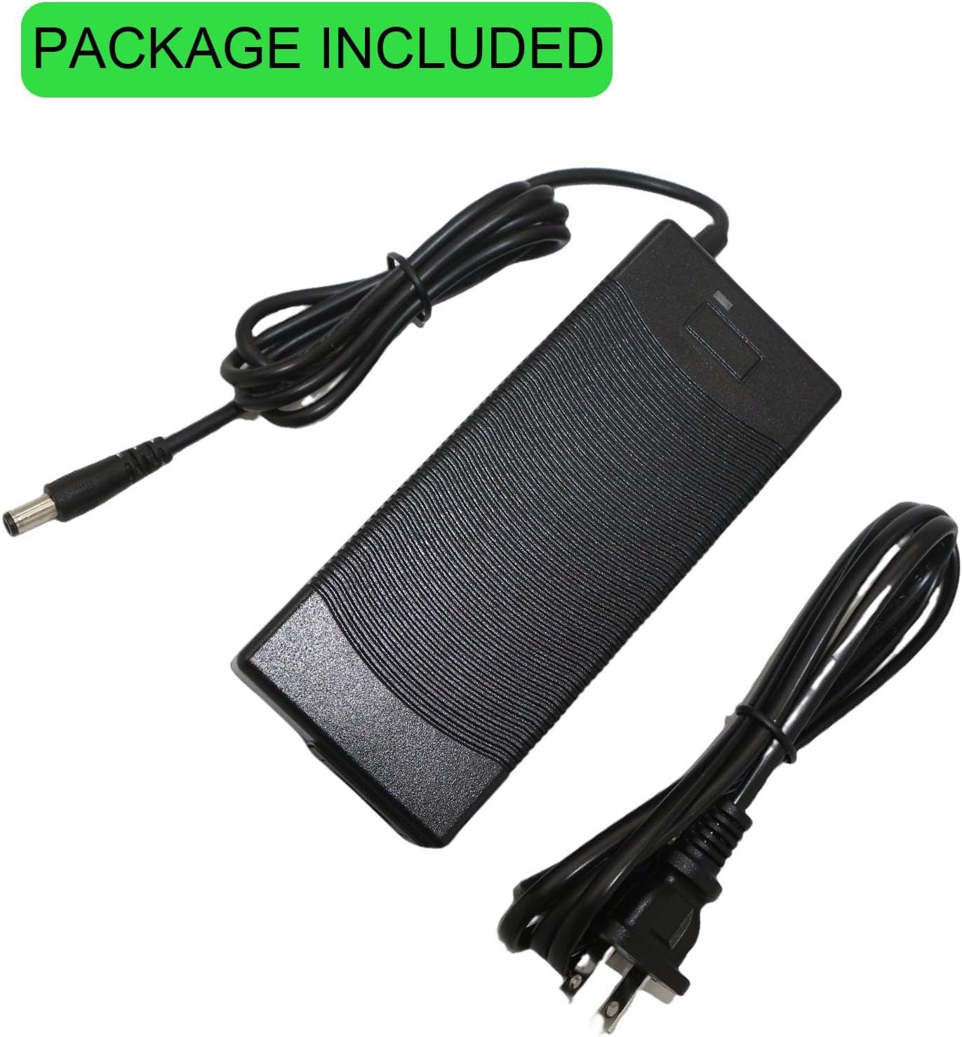54.6V 2A Battery Charger for 48V Lithium Battery, Universal 54.6V Power Adapter