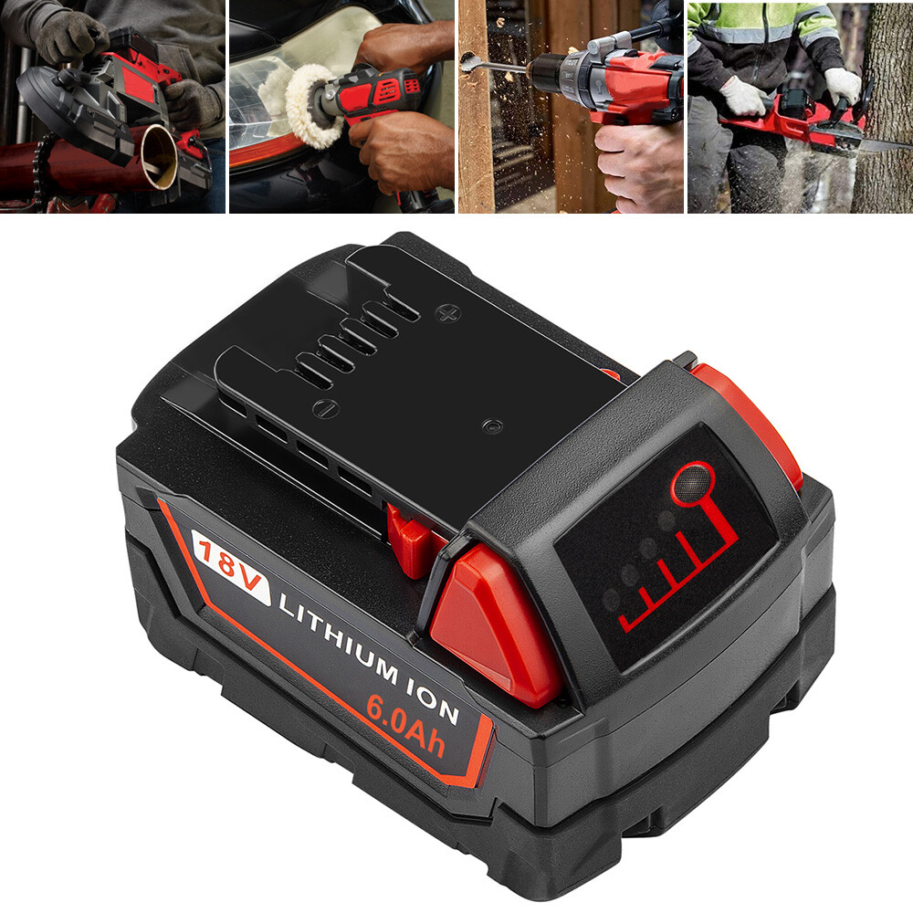 5.0Ah For Milwaukee M18 Extended Capacity Battery Lithium XC 48-11-1860 NEW
