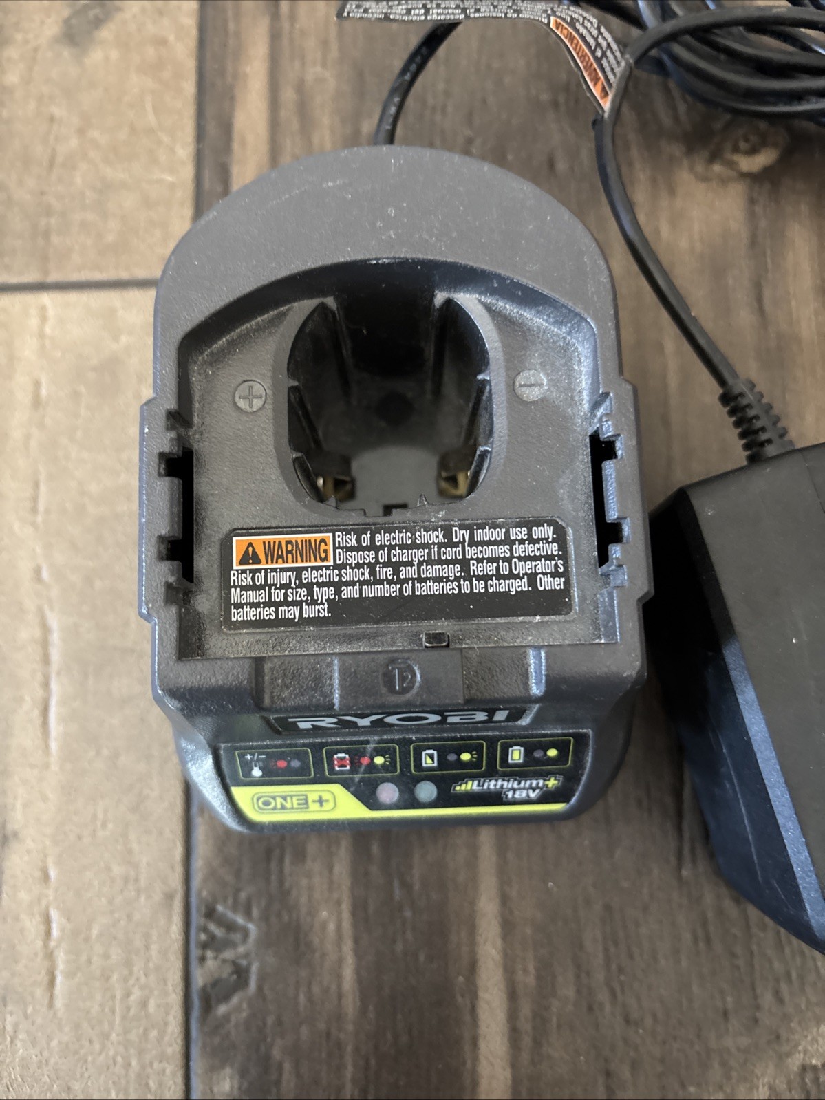 Ryobi One P118B 18V Lithium Ion Class 2 Battery Charger #2