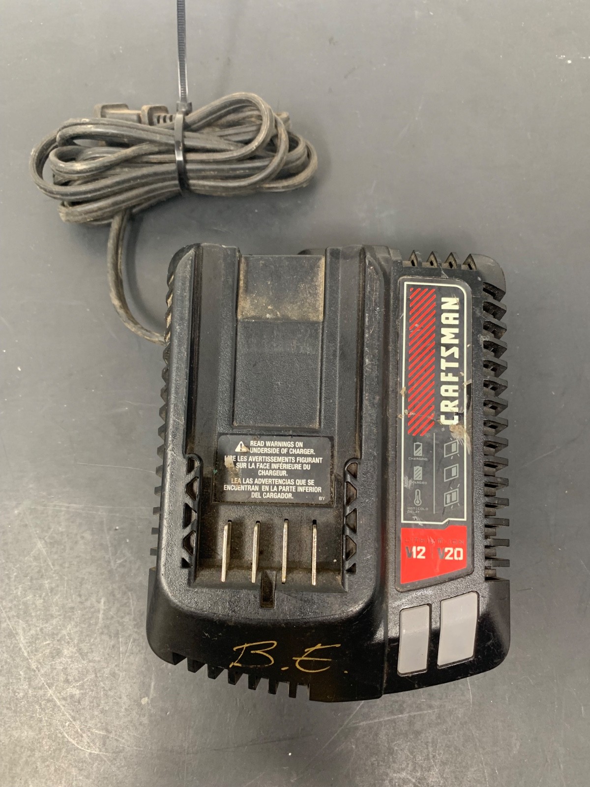 Craftsman CMCB102 Type 1 12-20V Max Lithium-Ion Battery Charger 12V 24V