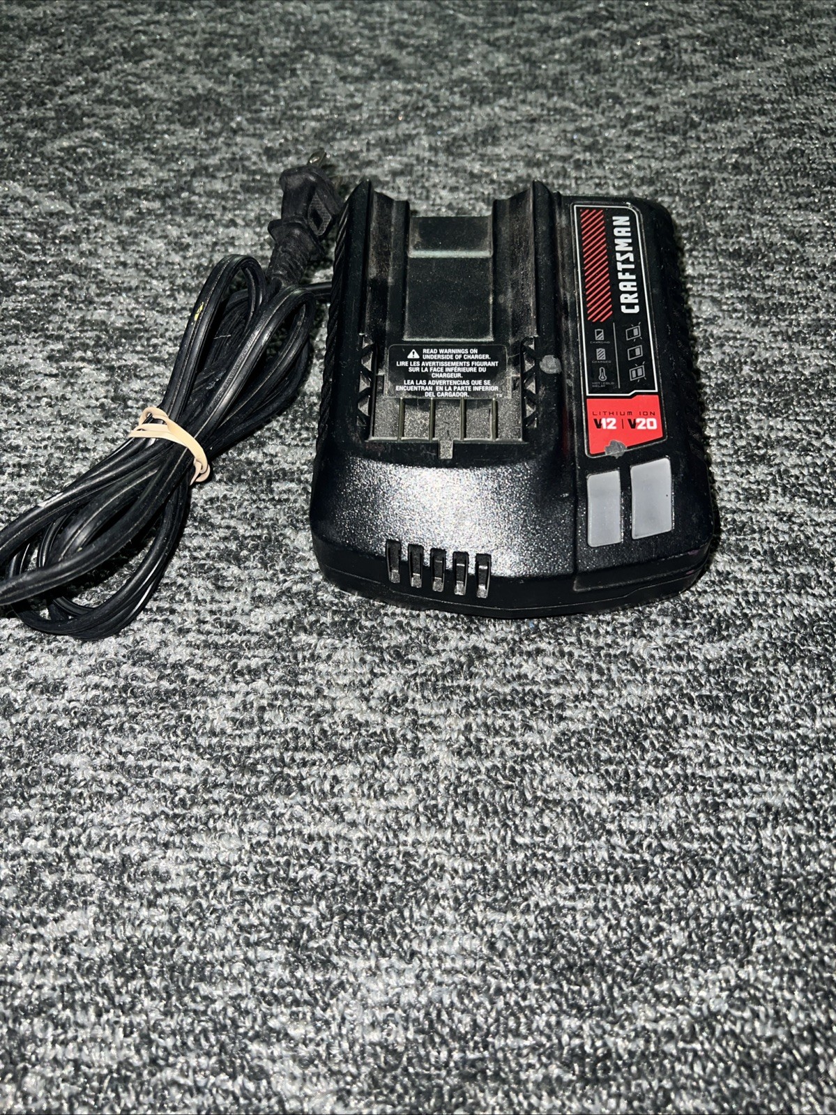 Craftsman CMCB102 Type 1 Lithium-Ion Fast Battery Charger 12V-20V See Desc