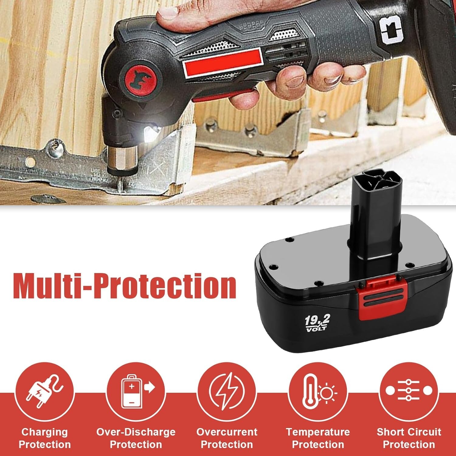 19.2V DieHard Battery / Charger For Craftsman C3 11375 130279005 Cordless Drill