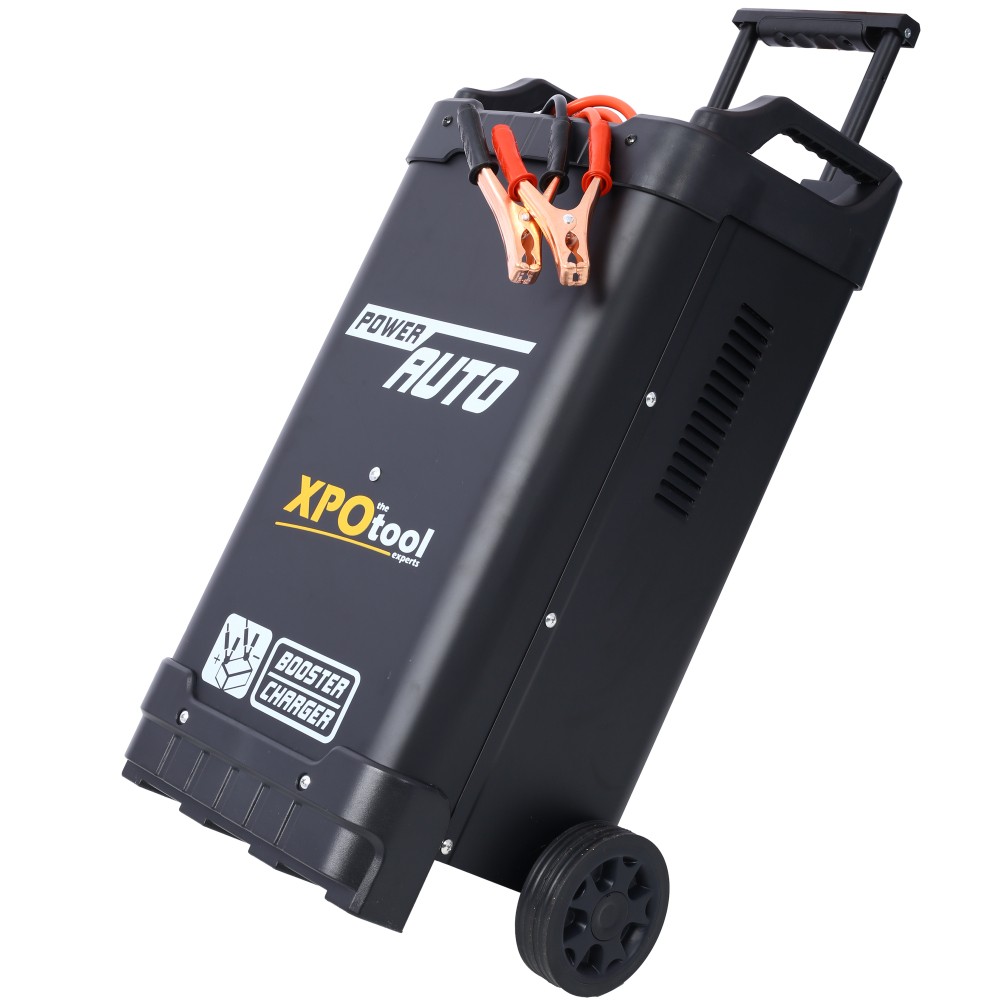 12V 24V Battery Charger Maintainer Jump Starter w/ Steel Case, Heavy-Duty 300A