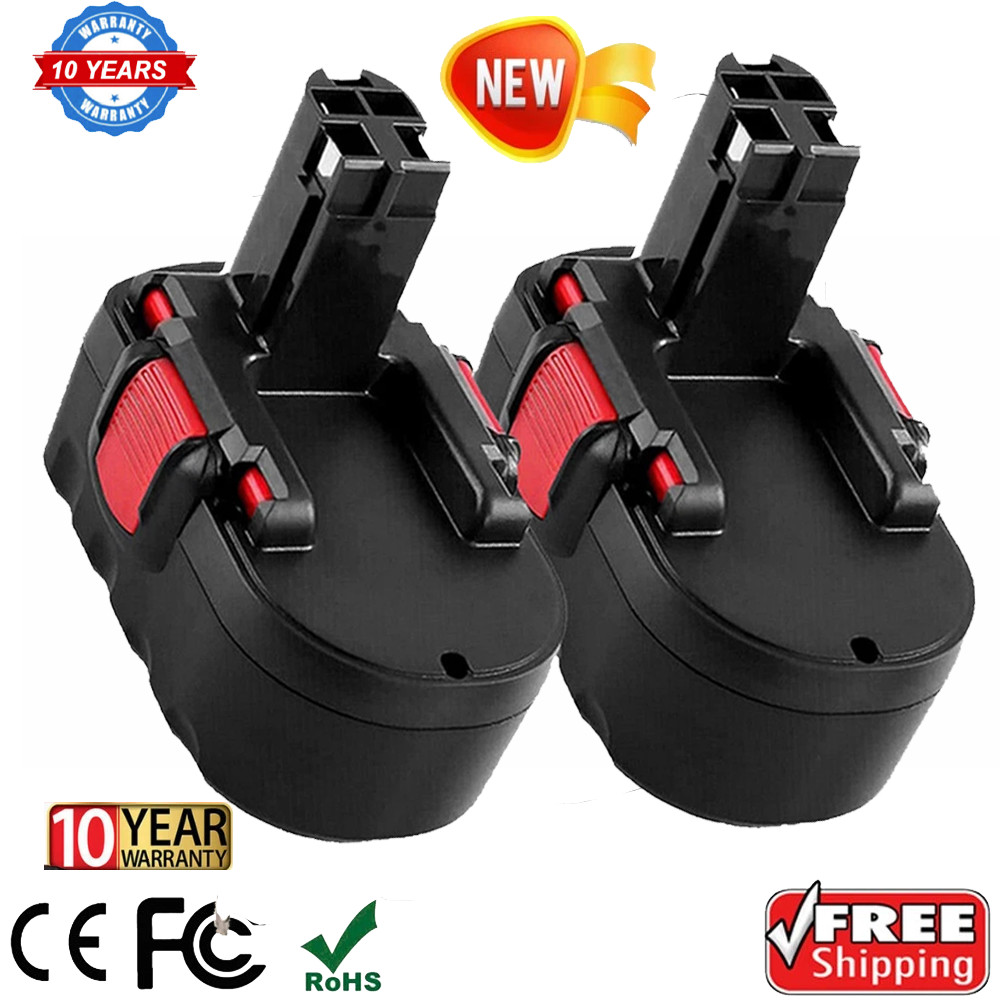 4.8Ah 2 Pack 18 Volt Battery for Bosch BAT025 BAT180 BAT181 BAT189 BAT026 BAT160