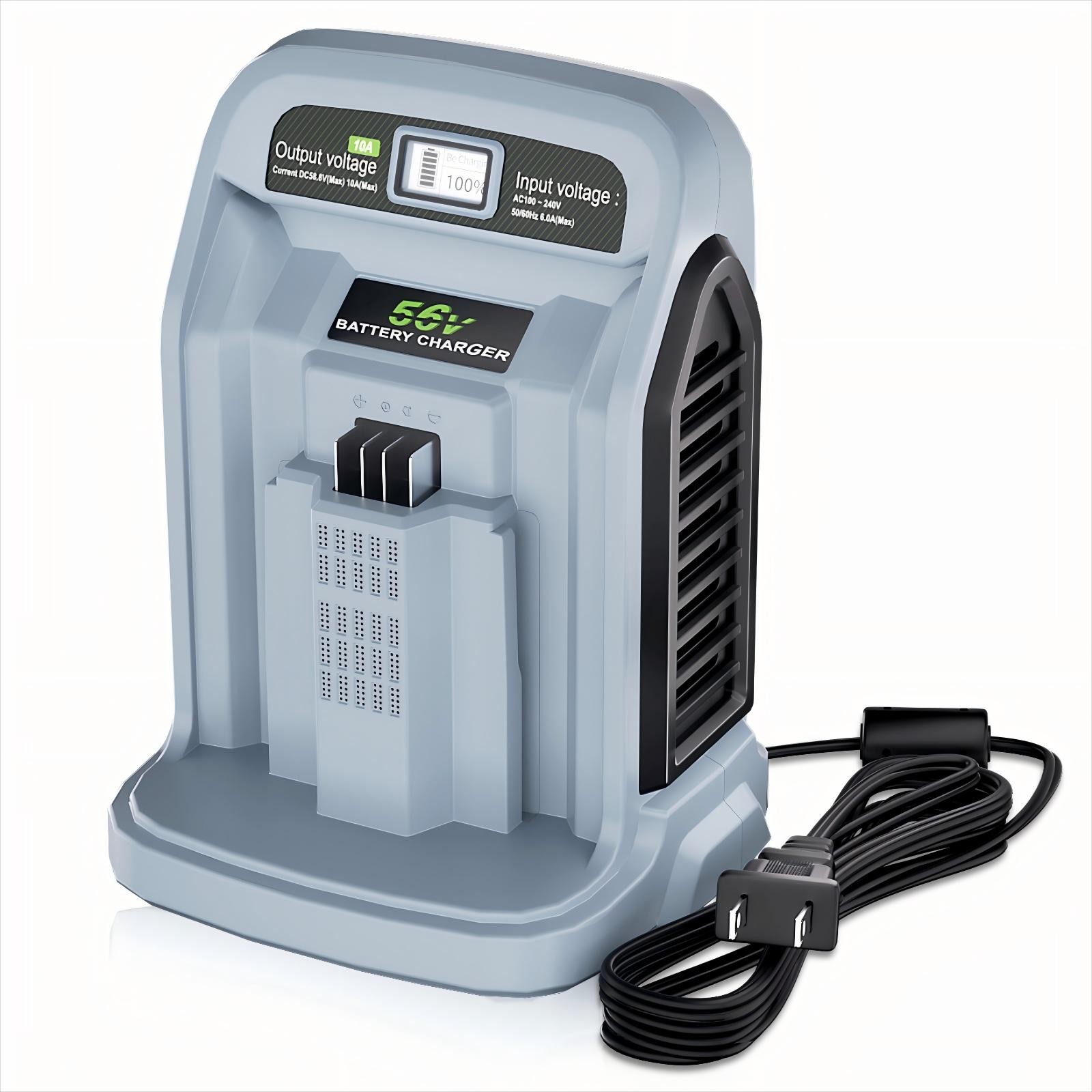 CH5500 10A Replacement Fast Charger for EGO 56V Battery BA2800 BA4200 BA1400