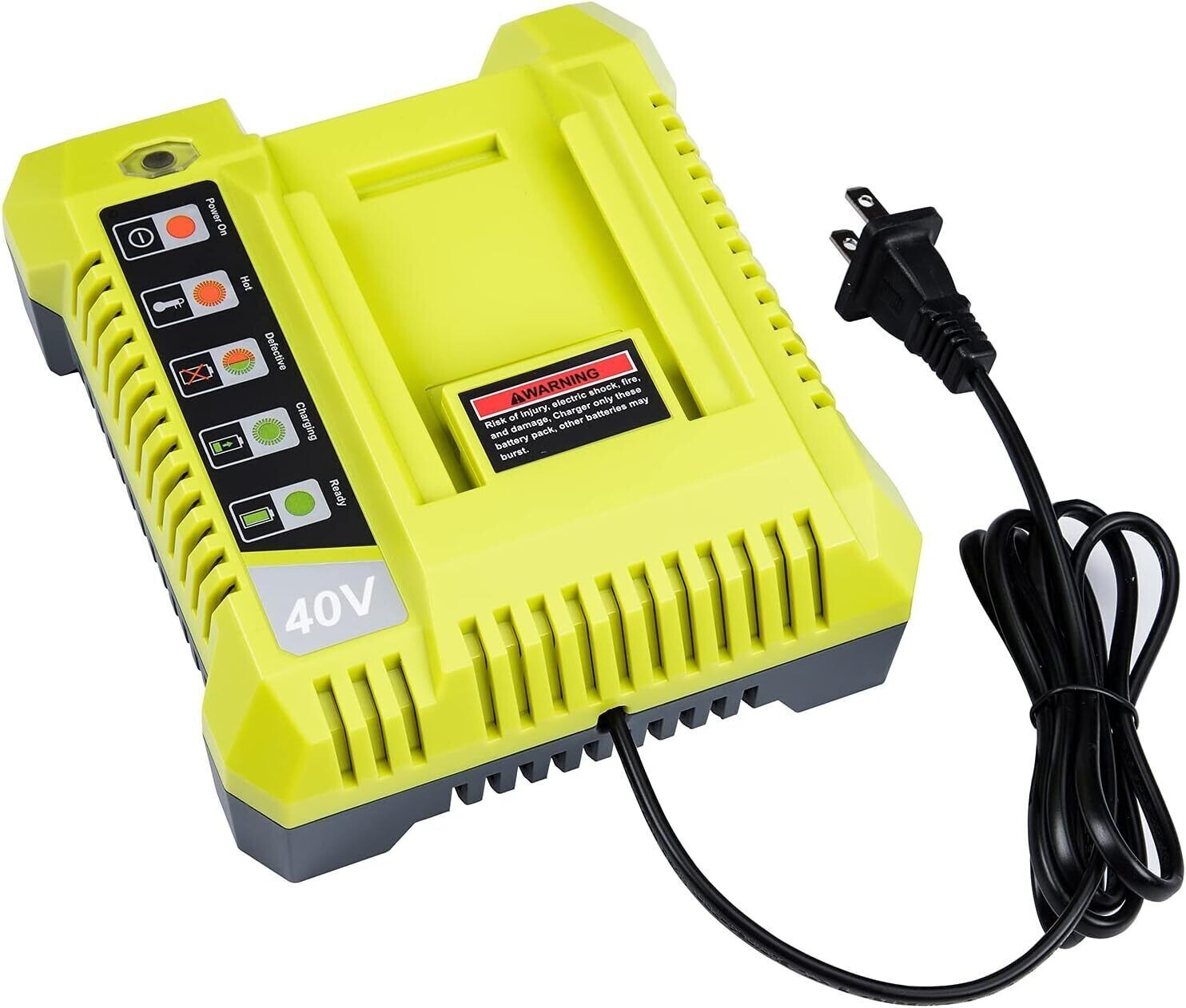 For Ryobi 40V Rapid OP401 Charger 6.0Ah Battery 40 Volt Lithium OP4050 OP40602