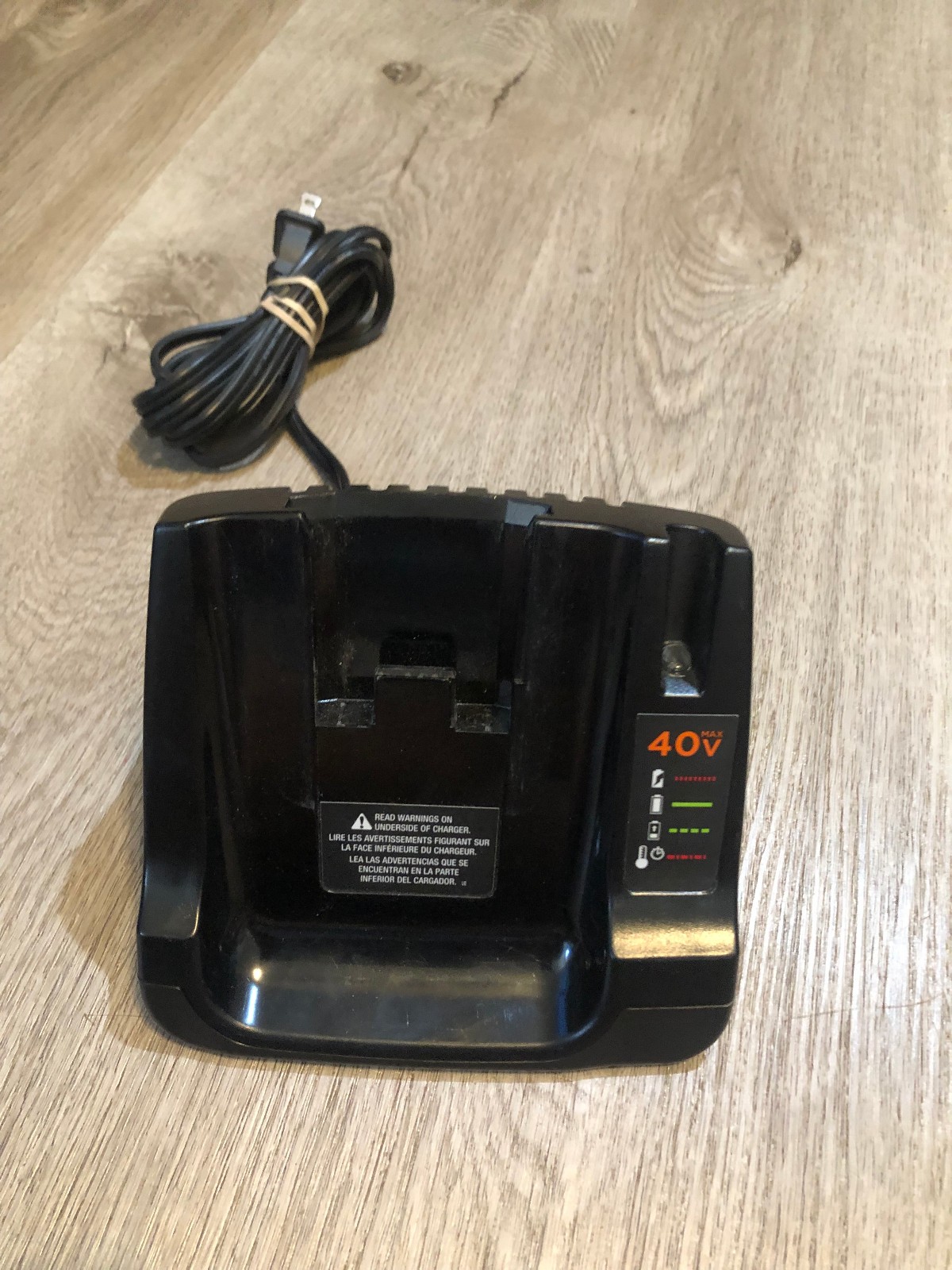 Black & Decker LCS40 Type 1 Lithium Ion Fast Battery Charger Type Charging Dock