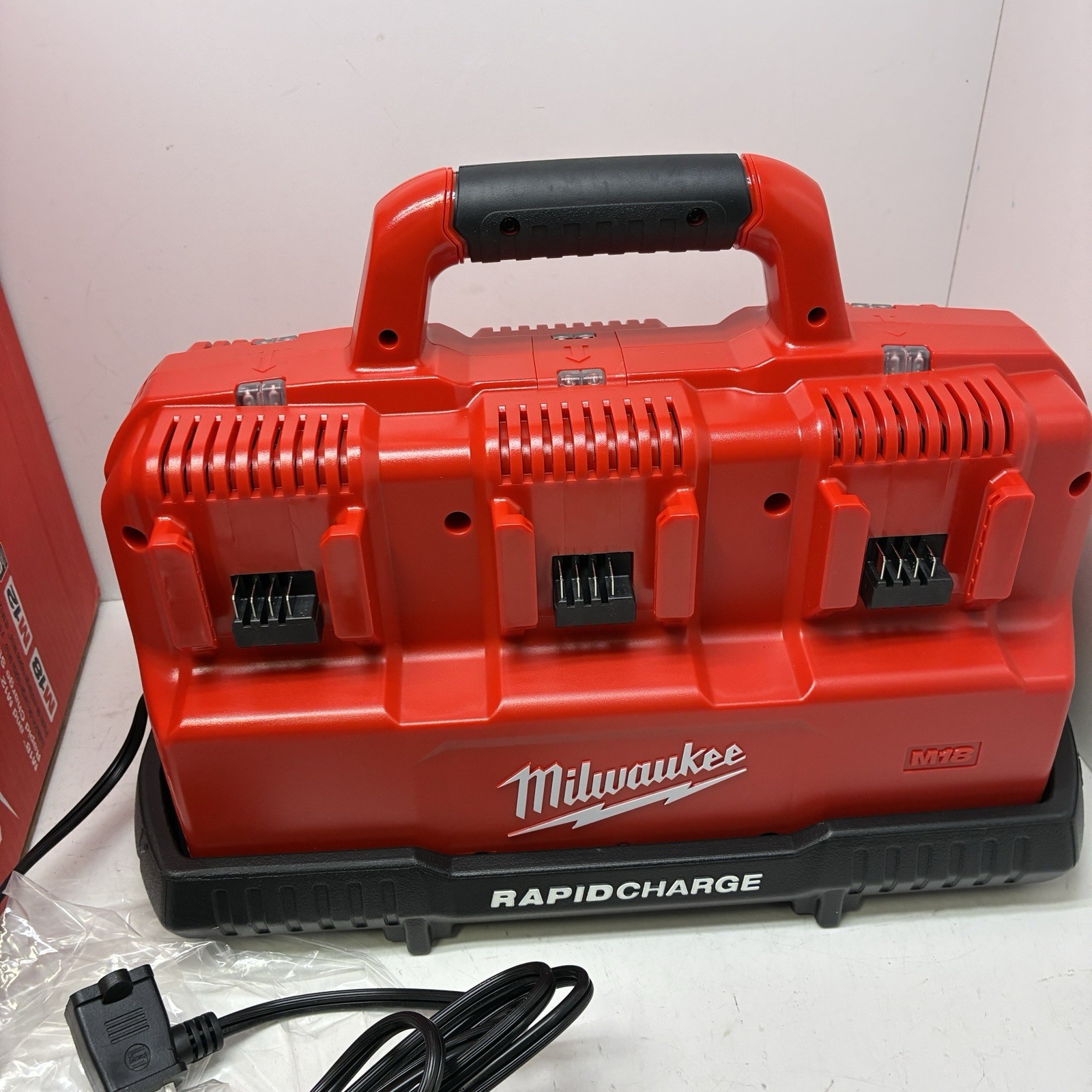 Milwaukee 48-59-1807 Multi-Voltage Sequential Battery Charger – Red