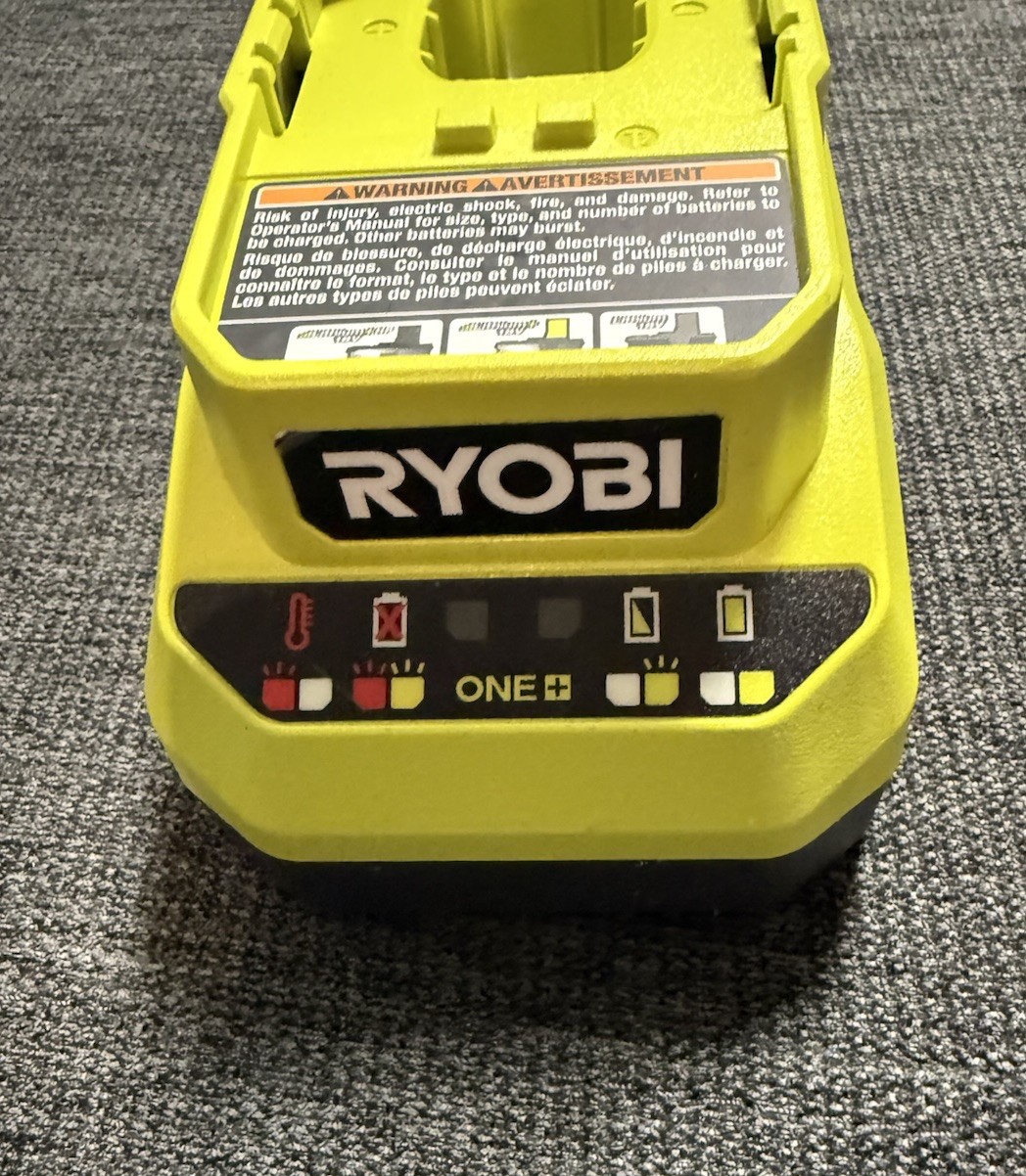 Ryobi Battery Charger OEM PCG002 Authentic 18V ONE+ Li-Ion ORIGINAL