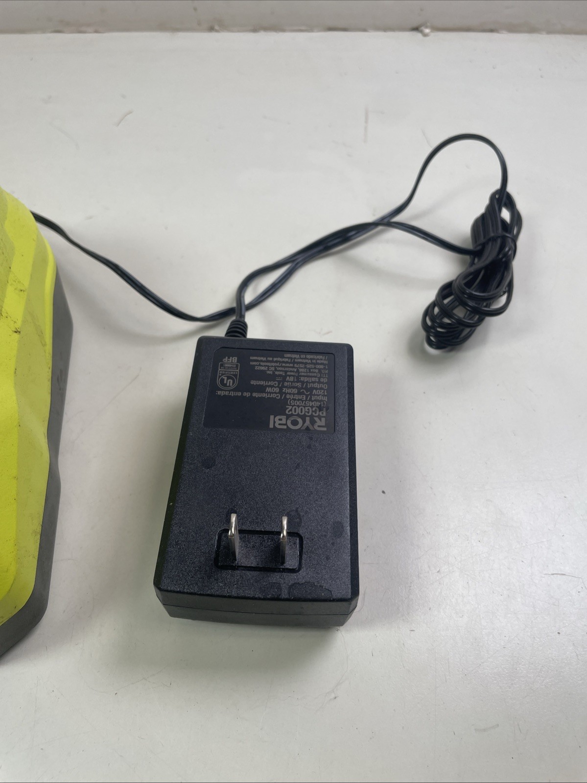 RYOBI 18V ONE+ Lithium-lon FAST Battery Charger PCG002