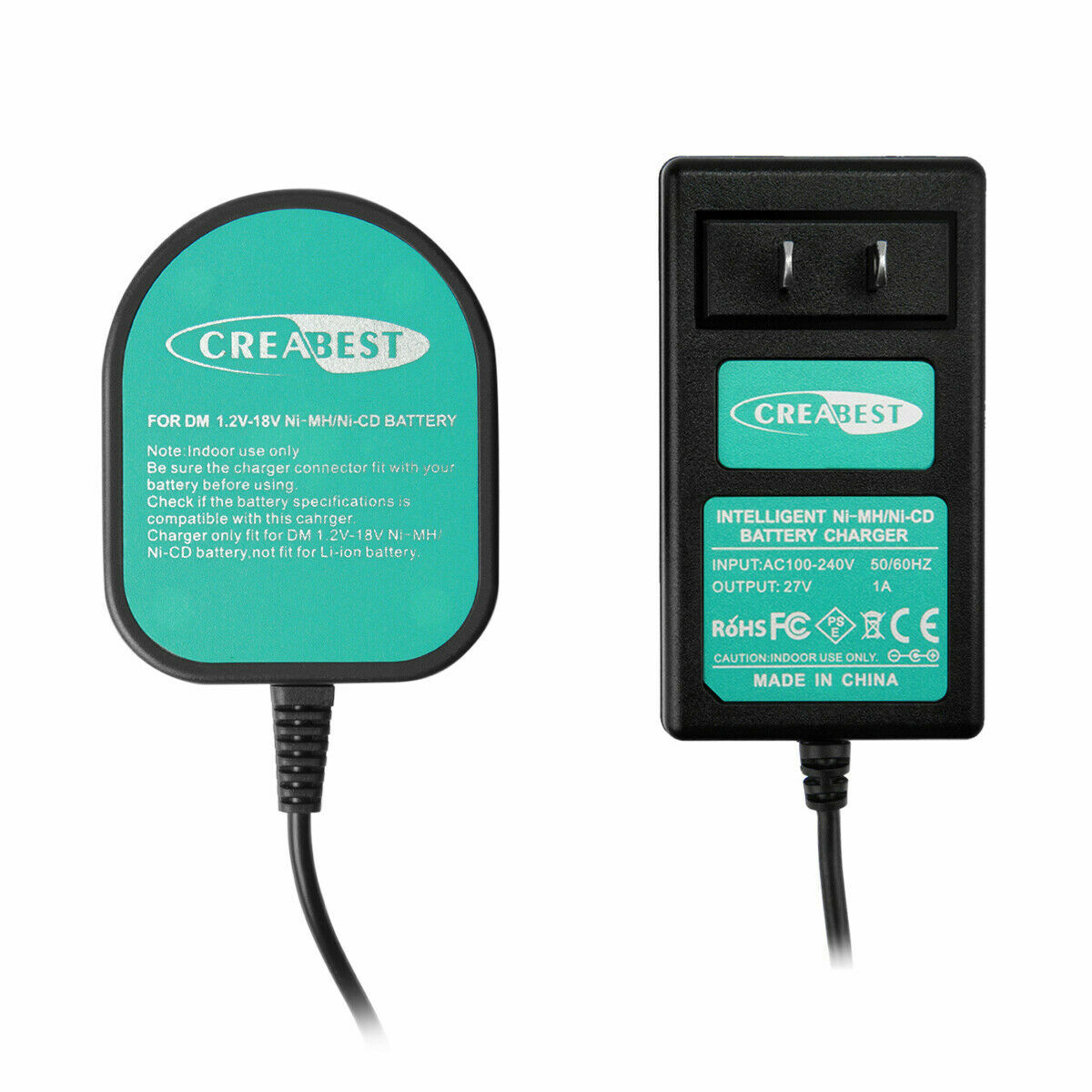 4.8/7.2V Ni-MH Battery Charger For Dremel 757-01 7700-01 7700-02 755-01 7300-PT