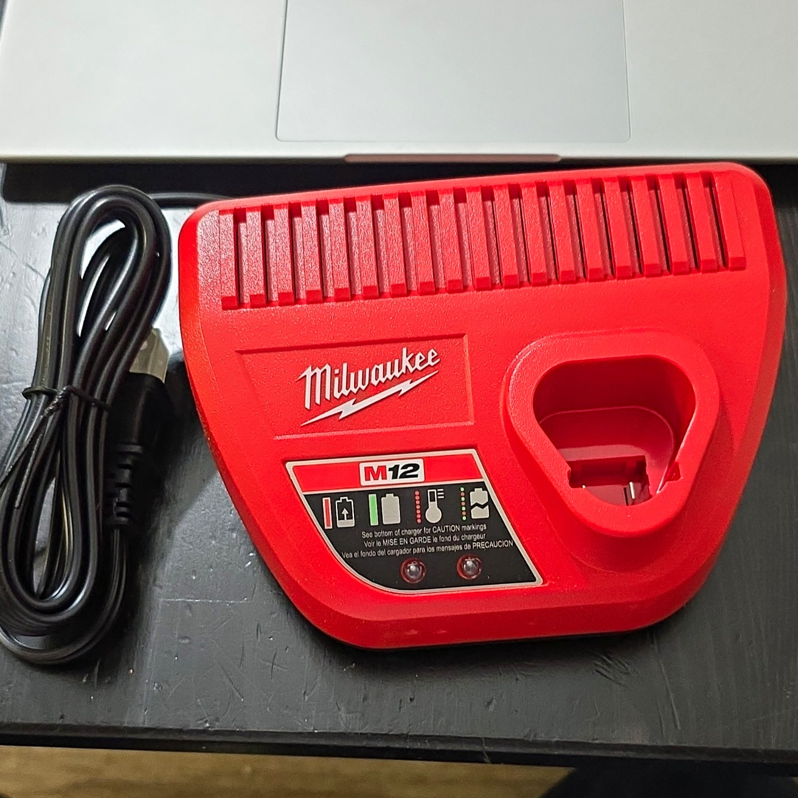 Milwaukee M12 12V Lithium-Ion Battery Charger 48-59-2401 Red