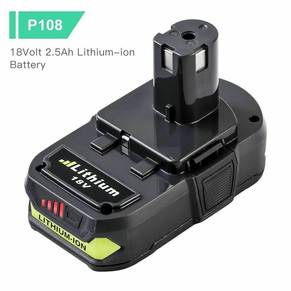 2Pack For RYOBI P108 18V One Plus High Capacity Battery 18 Volt Lithium-Ion New