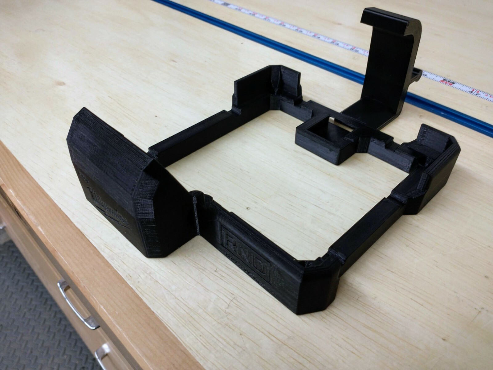 Wall Mount for Milwaukee M12 & M18 Charger (#48-59-1812, 48-59-1808, 48-59-1810)
