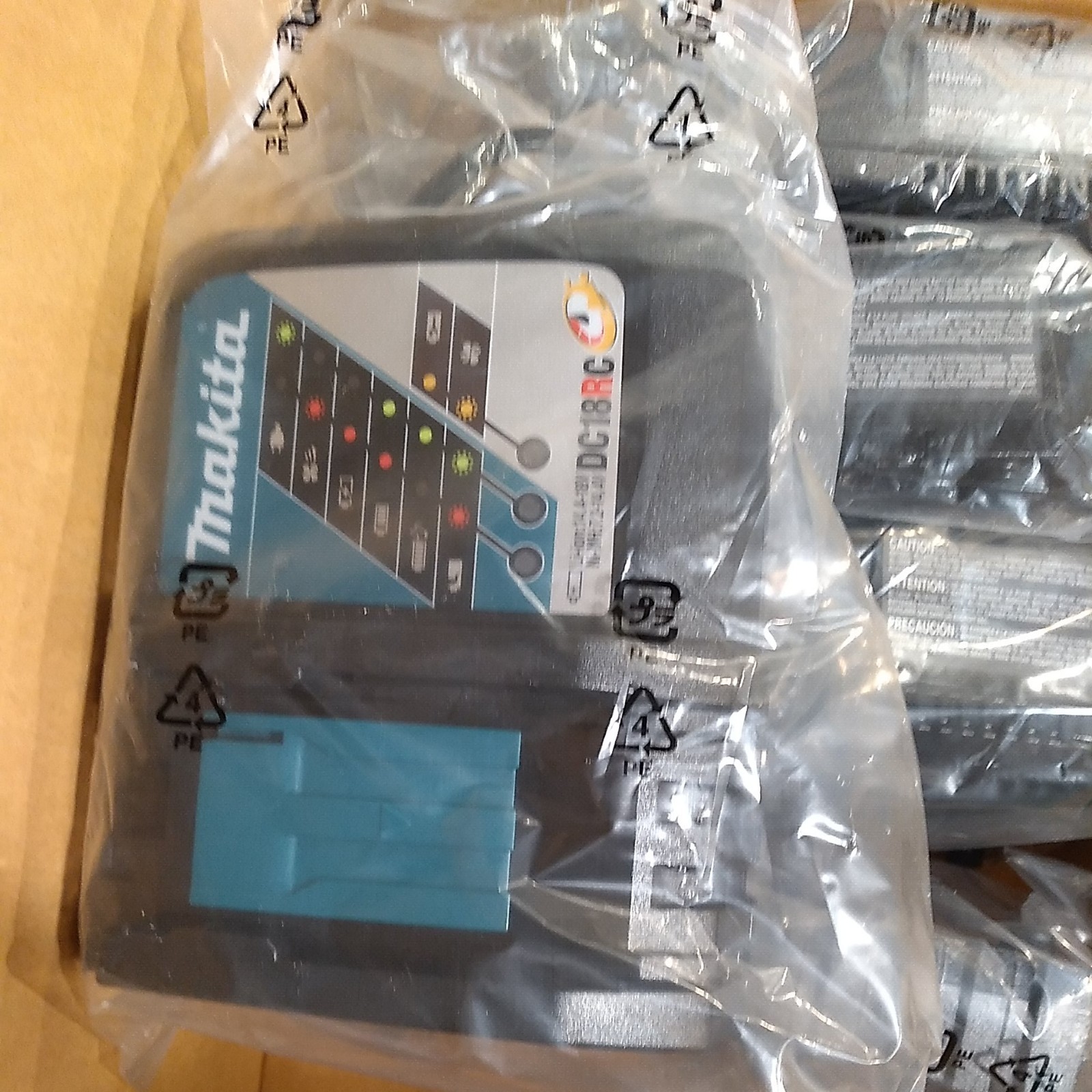 lot of 5 new makita DC18RC Genuine 18v Rapid Fast Battery Charger 18 Volt