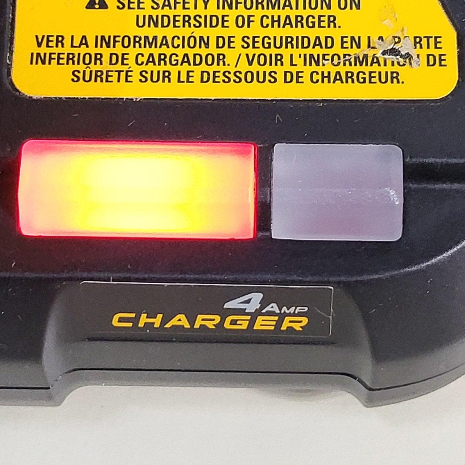 DeWalt DCB1104 12V 20V Max Lithium Ion 4 Amp Battery Charger Black Yellow