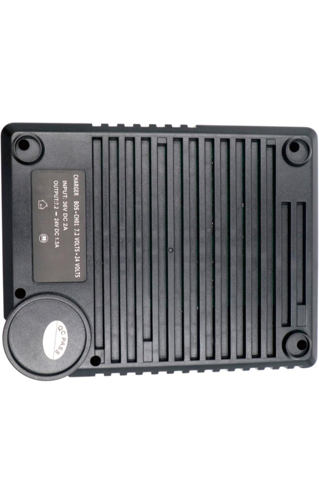Replacement BOS-CH01 7.2V–24V NiCd NiMH Battery Charger for BOS Systems