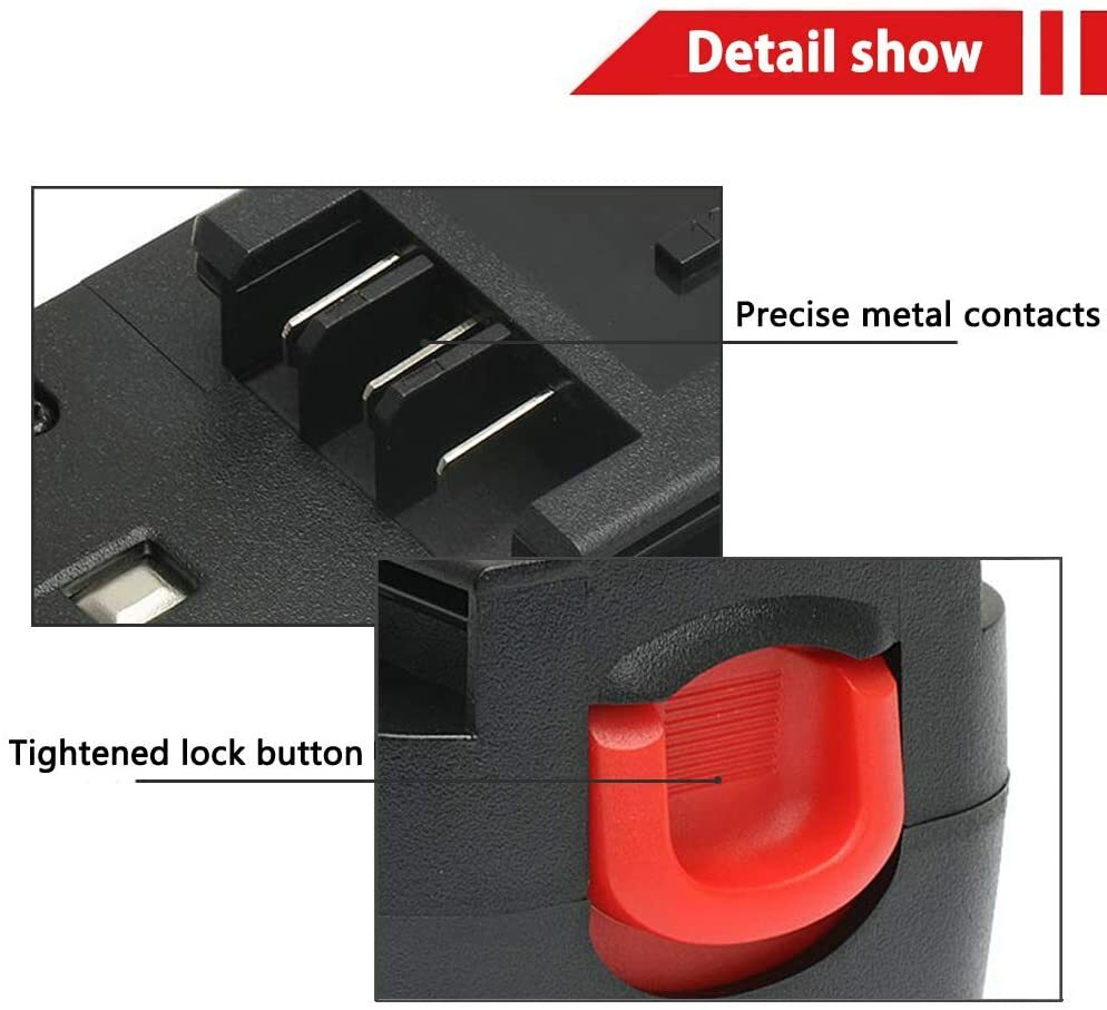 4800mAh 12Volt FSB12 Battery For Black & Decker HPB12 A12 A1712 Firestorm FS120B