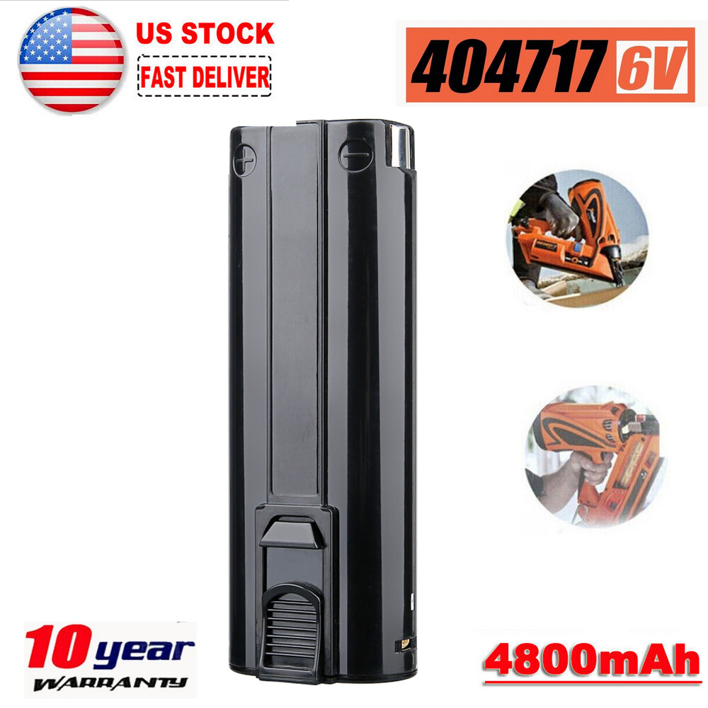 4800mAH 6V For Paslode 404717 Battery Replacement Framing Nailer Nail Gun 900420