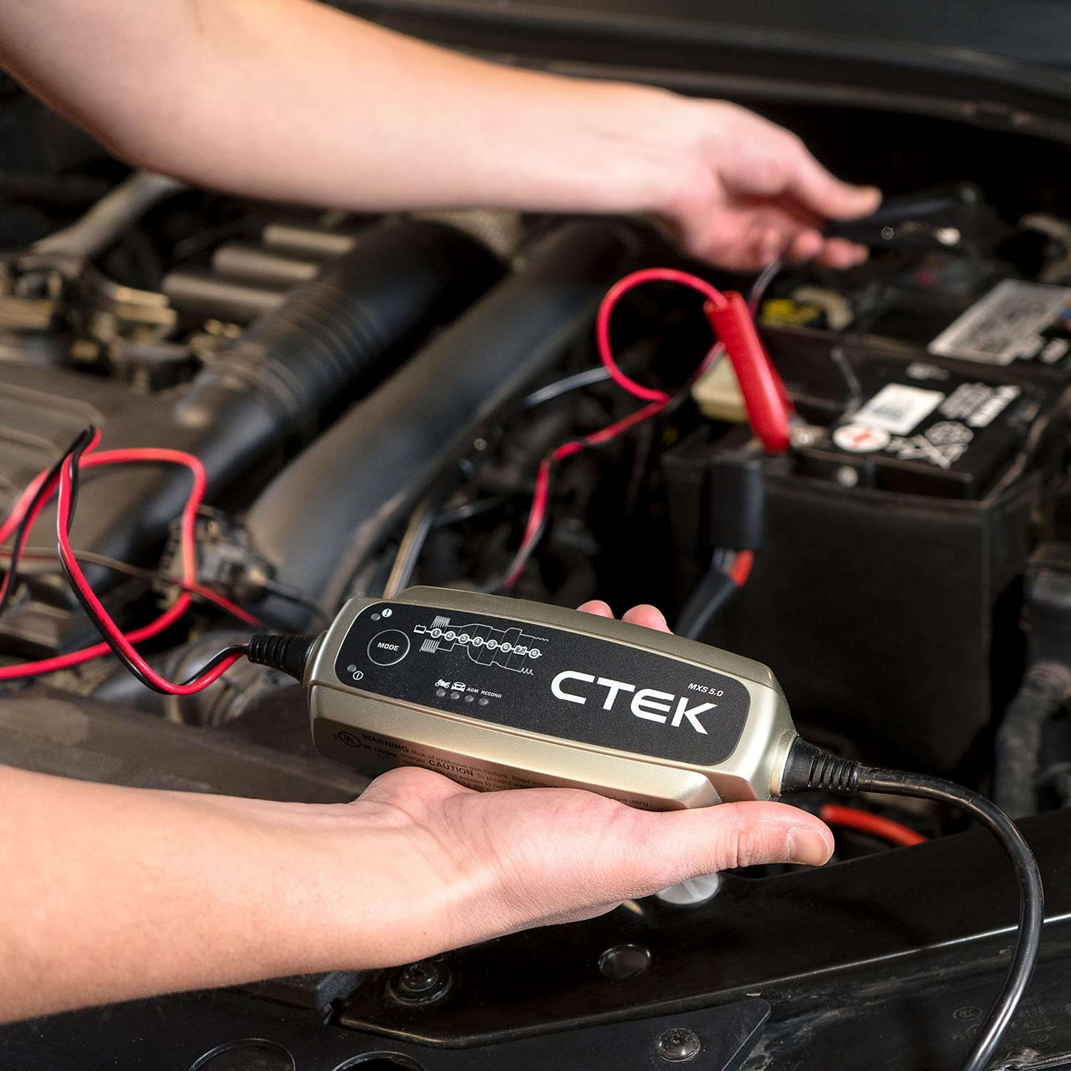 CTEK MXS 5.0 Battery Charger Fully Automatic 12V Lead Acid AGM Waterproof