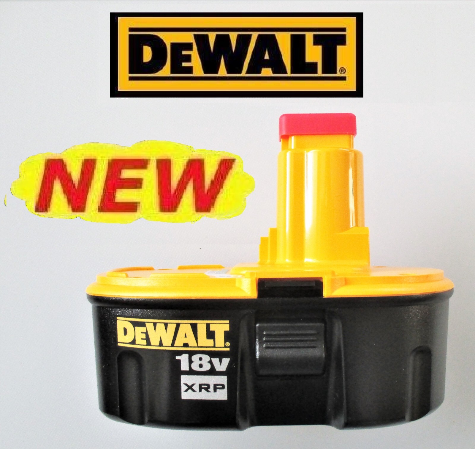 NEW Genuine DeWalt 18V Volt OEM XRP DC9096 Battery + DW9116 1-Hr Charger Set NIB