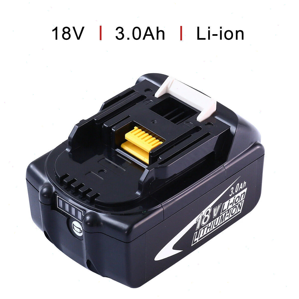 DC18SF 14.4v-18v Multi 4-Ports Fast Charger for Makita and 8.0Ah Battery BL1860B