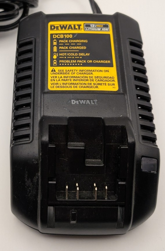 Genuine DeWalt DCB100 12V Max Li-Ion Battery Charger