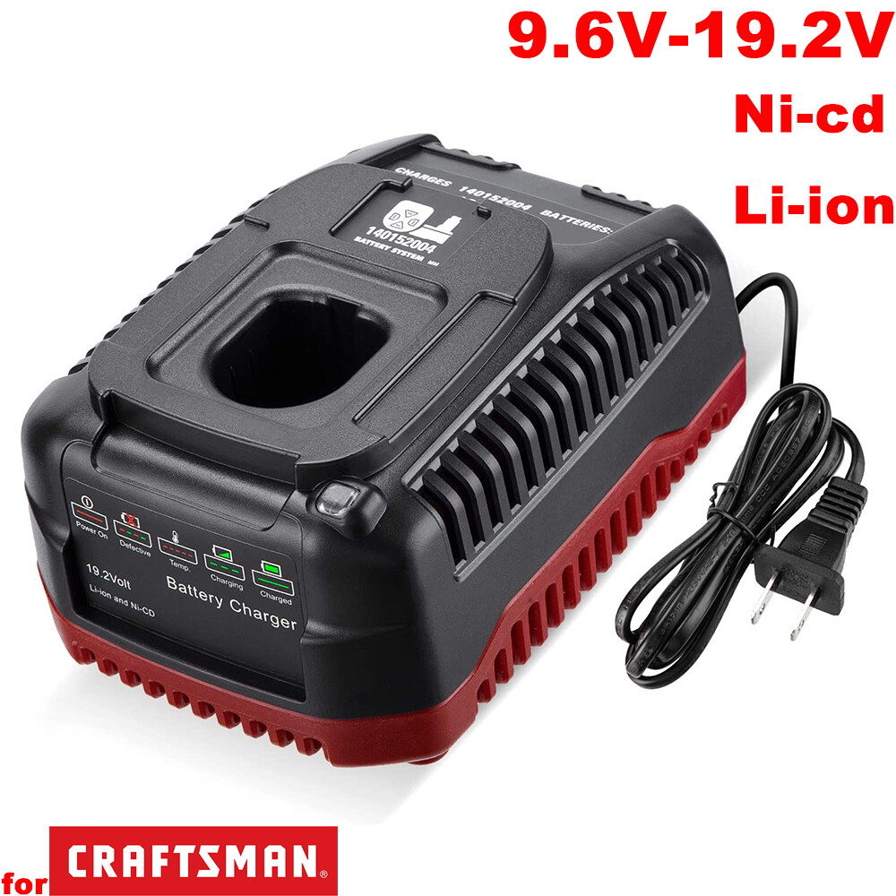 9.6-19.2Volt C3 Battery Charger for Craftsman Lithium NiCD NiMH DieHard 13239003