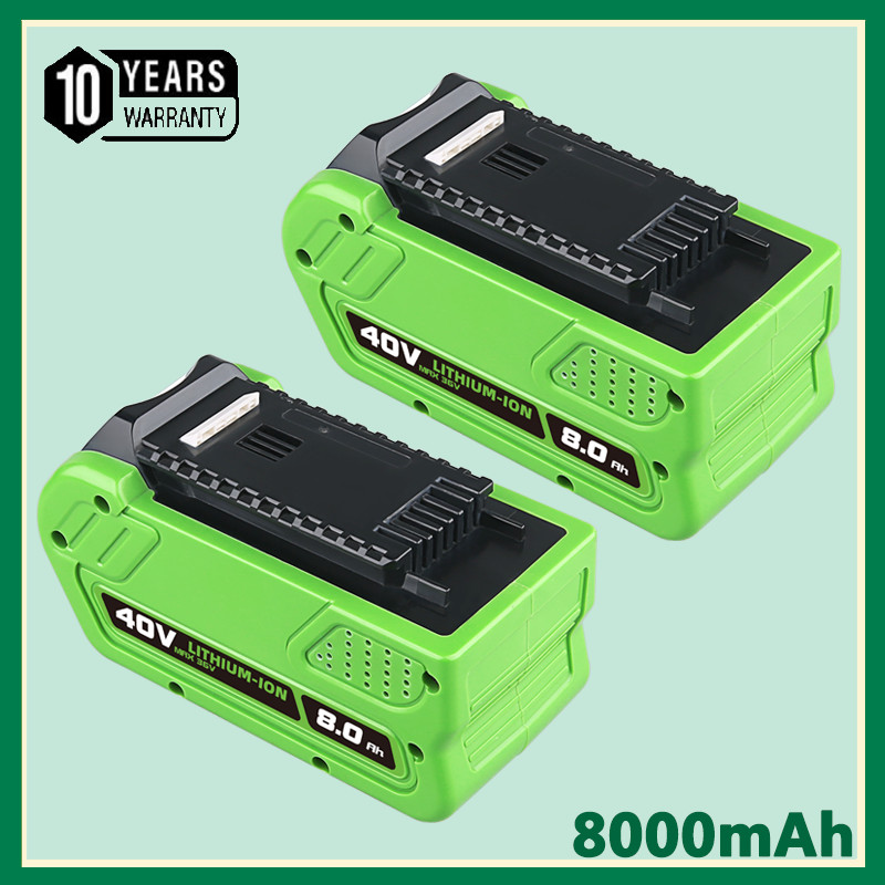 2PACK 40VOLT For Greenworks 40V Lithium G-MAX Battery 29462 29482 29252 29472