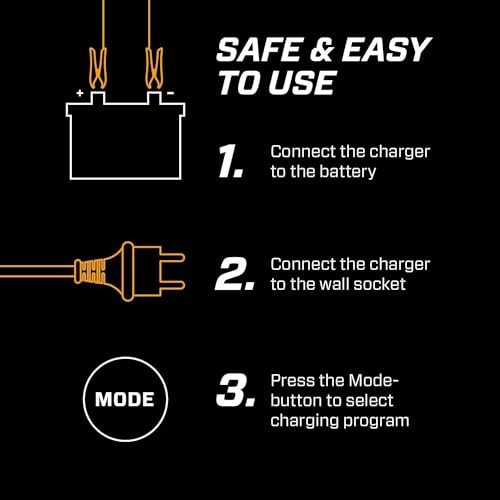 4.3 Test & Charge, 12 Volt Fully Automatic Charger with Unique Battery and