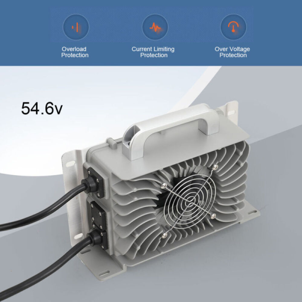 48V 20A Waterproof Onboard Battery Charger for Golf Cart RV Truck Boat Home
