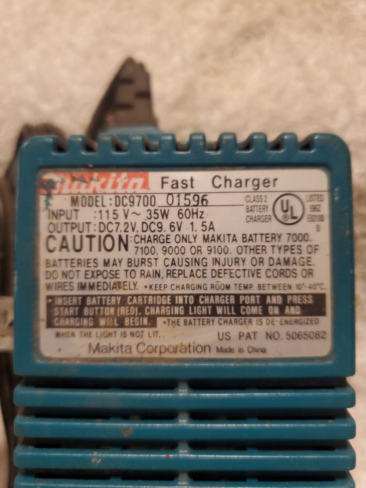 makita fast charger dc9700a