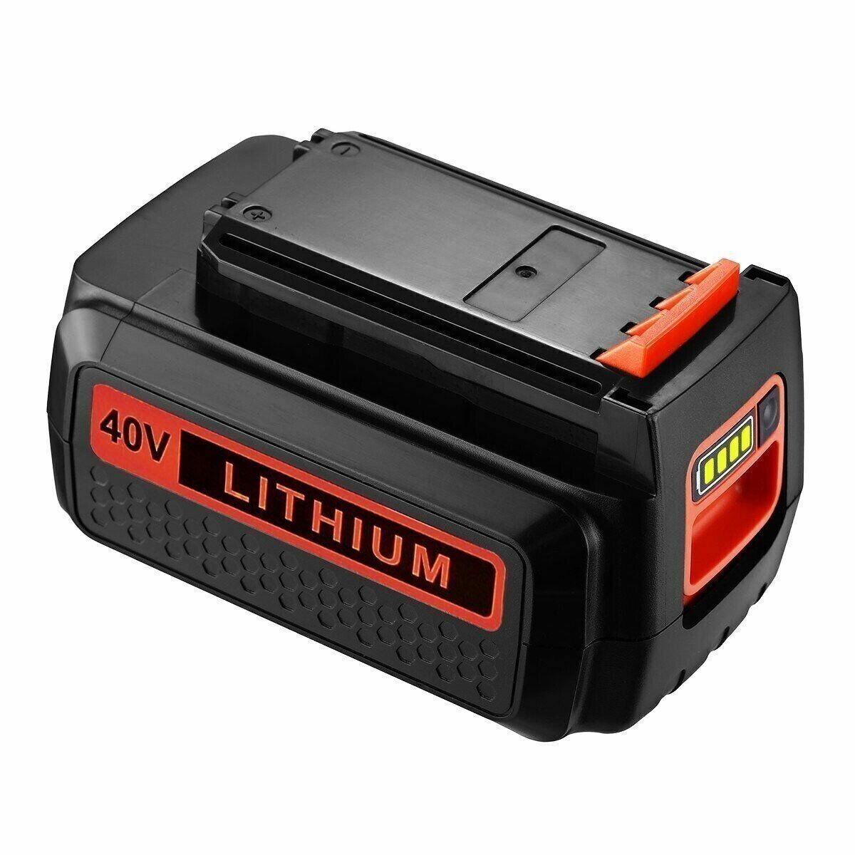 2Pack 4.0Ah Battery for Black and Decker 40V Max Lithium LBX2040 LBXR36 LSW36