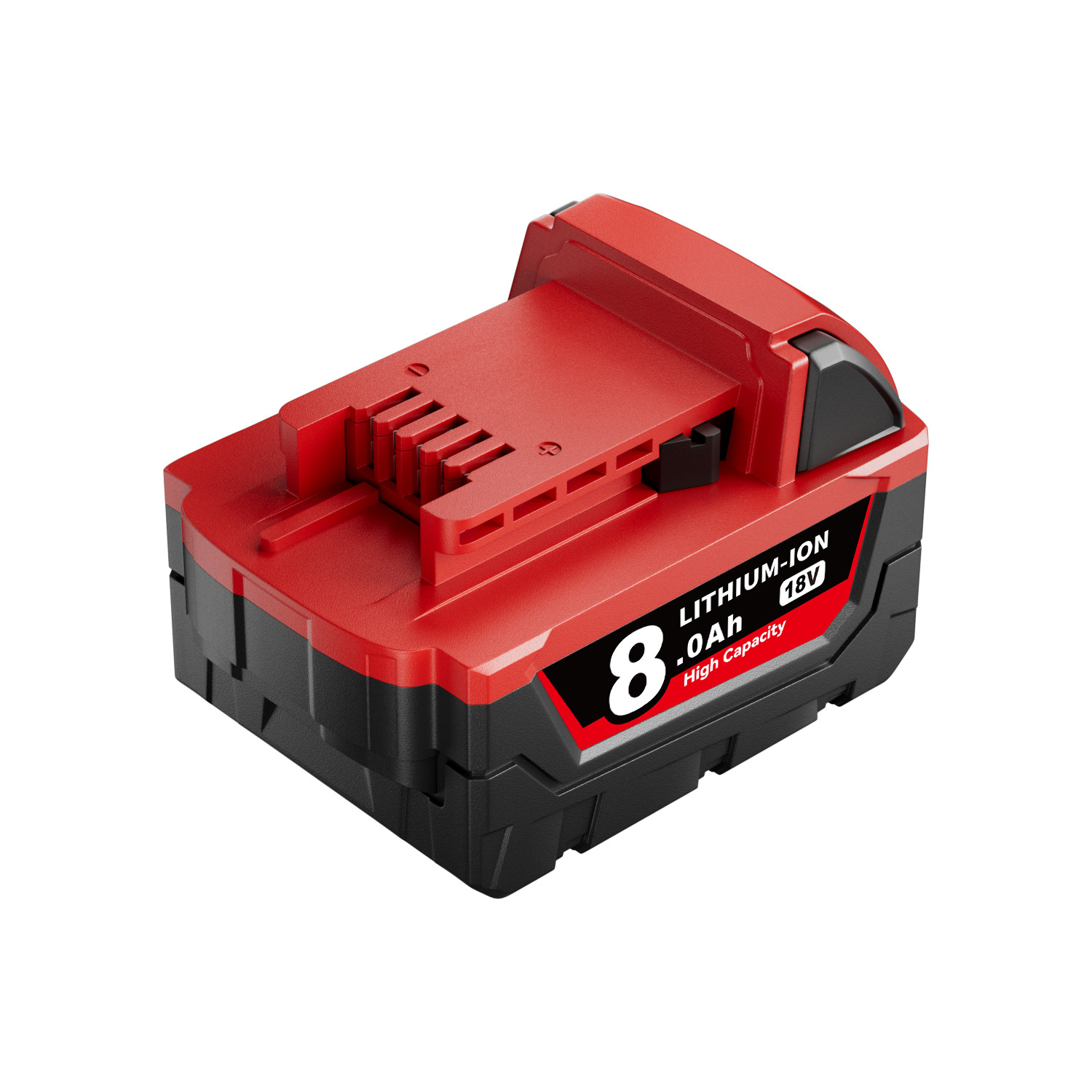 (2) NEW IN PACK For Milwaukee M18 48-11-1880 8.0 AH Batteries 18V XC High Output
