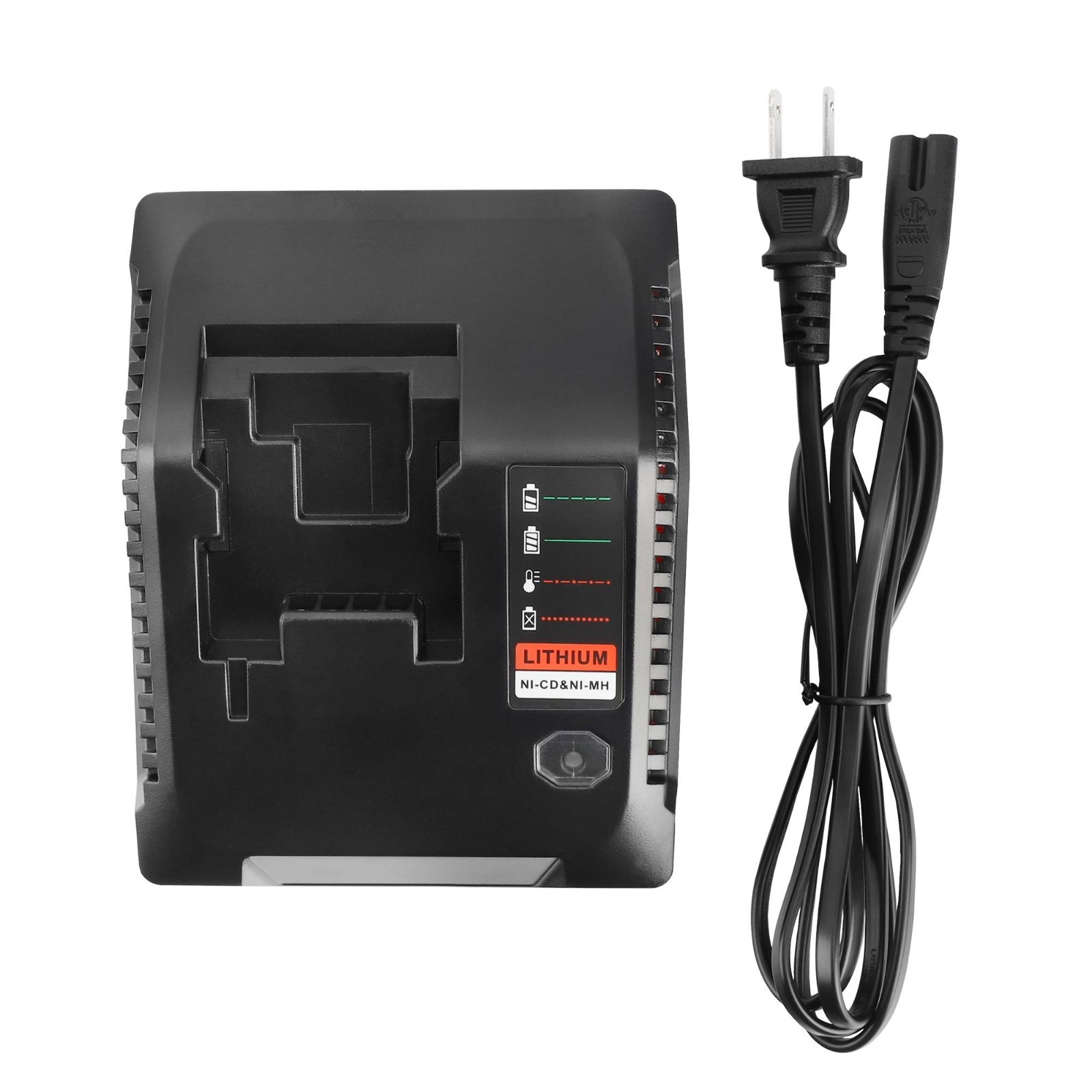Charger For Porter Cable 18V Lithium-Ion, NiCad and NiMh Battery type 2 battery