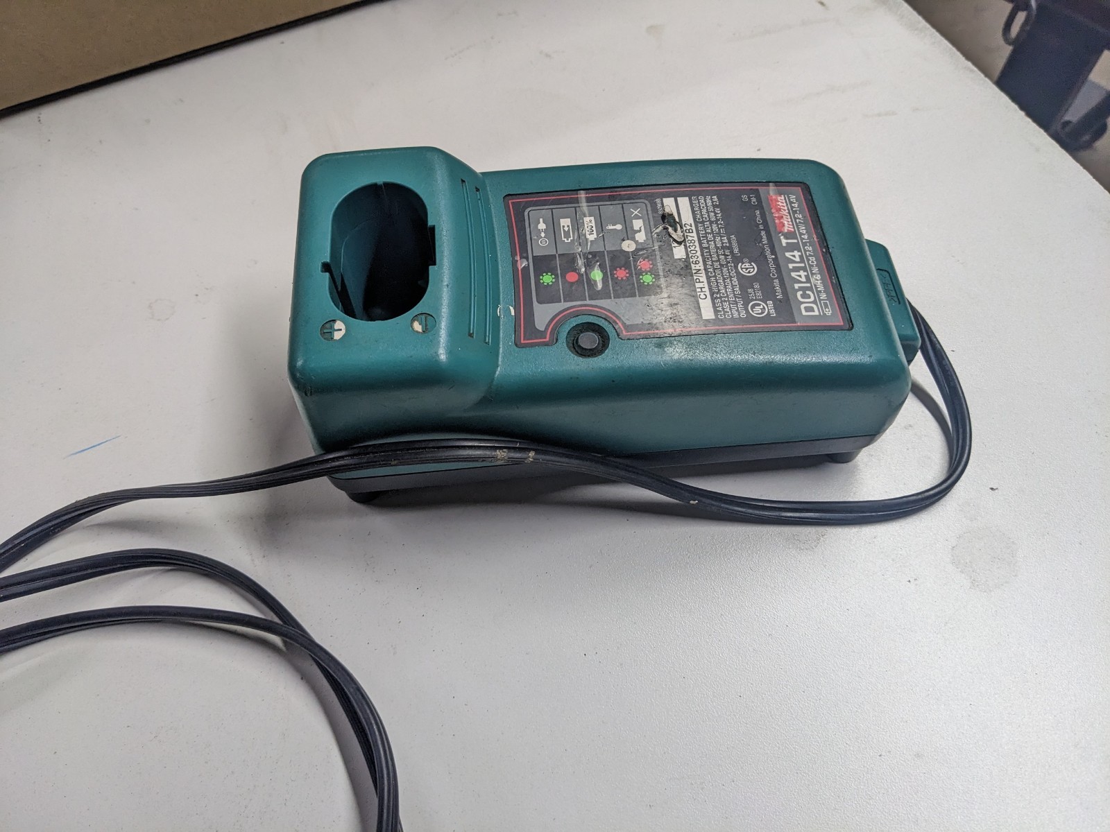 Makita Charger DC1414 T Ni-MH & Ni-Cd 7.2-14.4V Battery Charger Genuine
