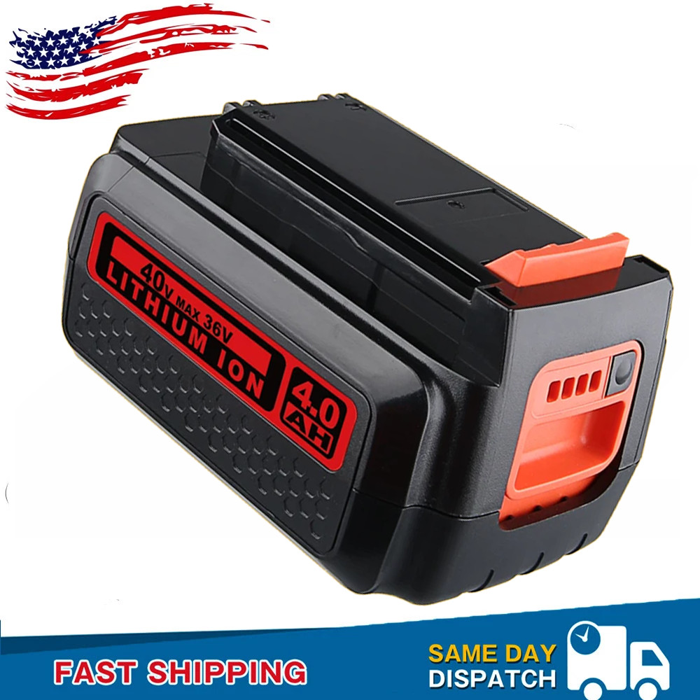 NEW For BLACK+DECKER LBX2540 40V Max 4.0 Ah Lithium Ion Battery LBXR2040 LBXR36